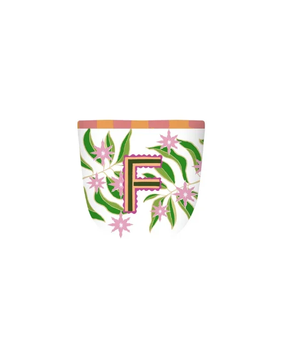 Tasse lettre F
