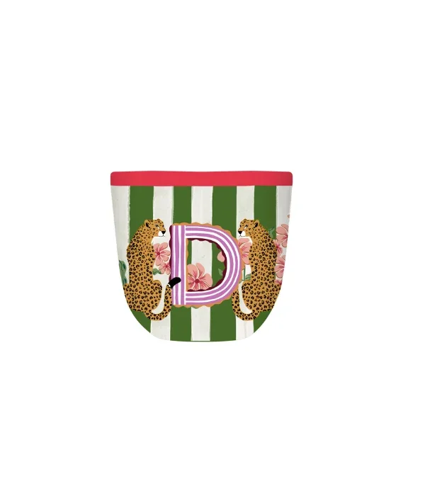 Tasse lettre D