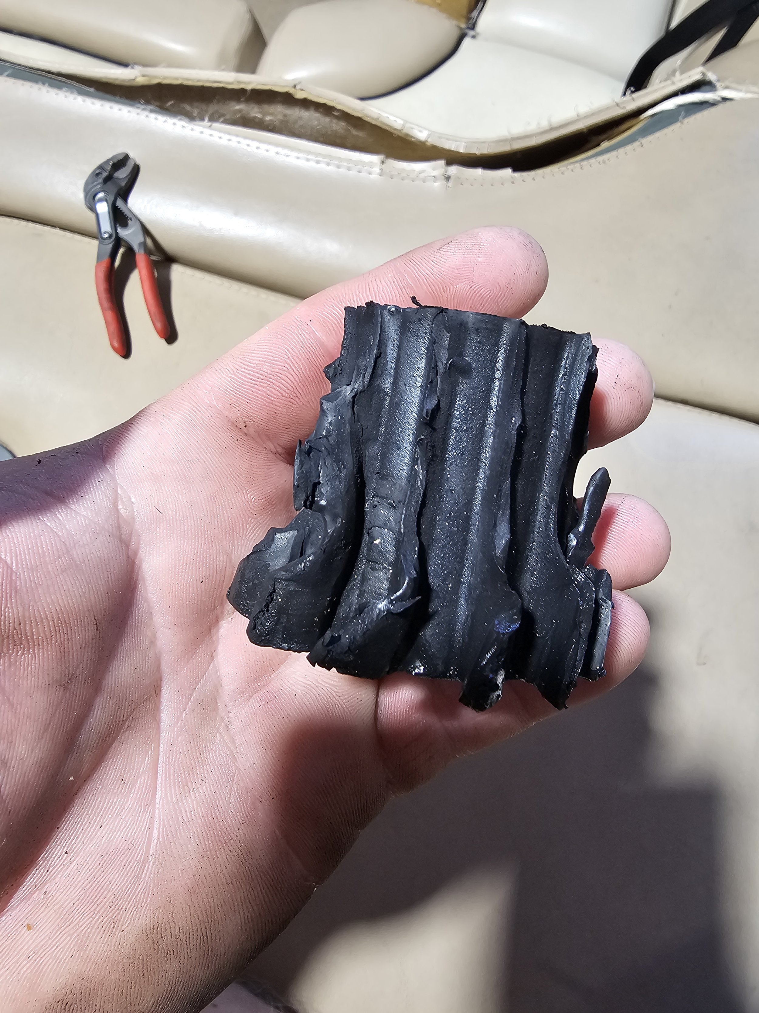 Failed inboard impeller