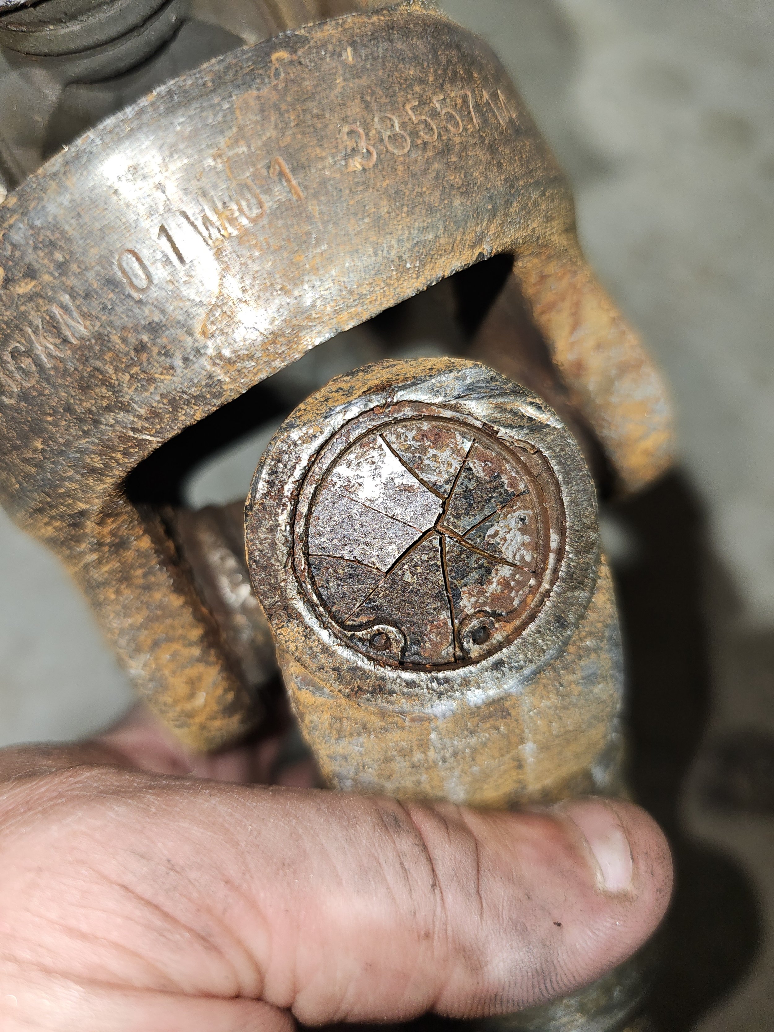 Mercruiser failed u-joint