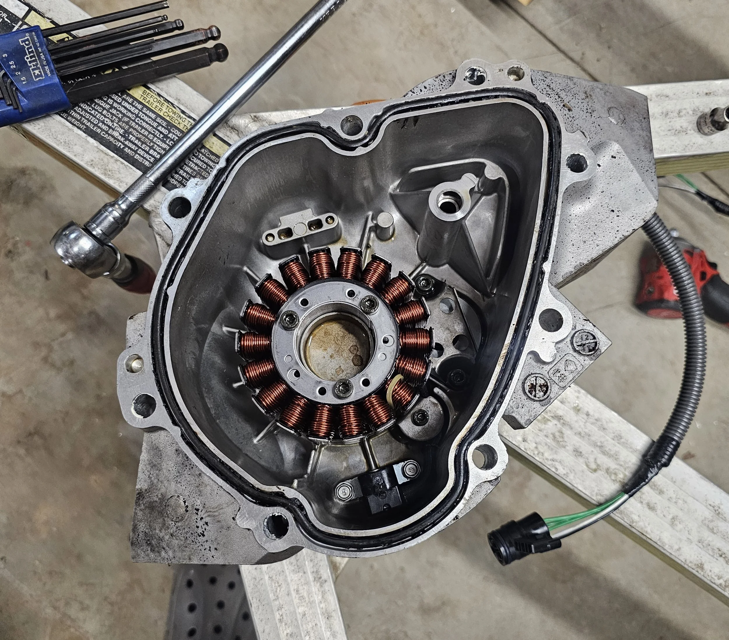 New Yamaha Stator