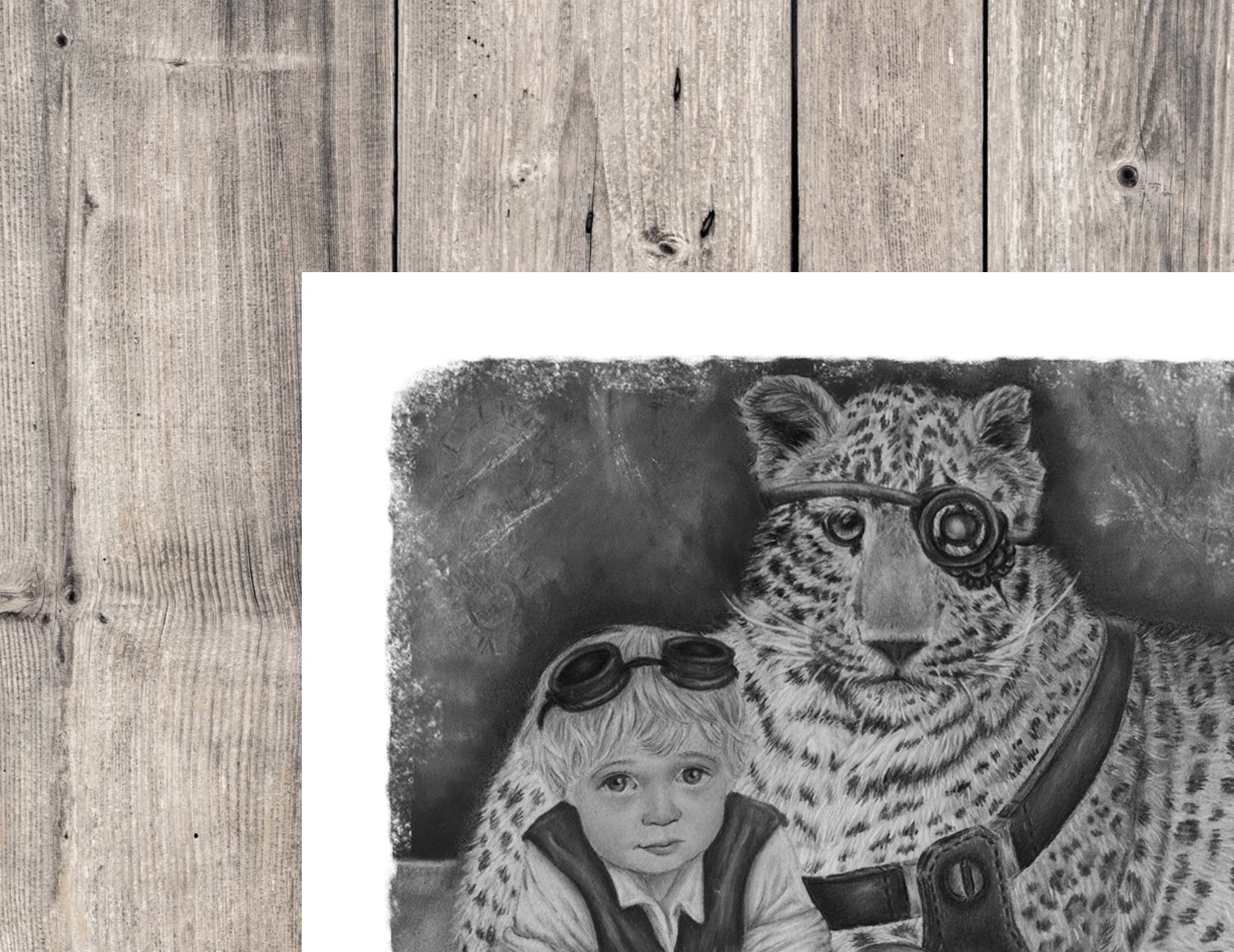 BW steampunk boy print close up mock up.jpg