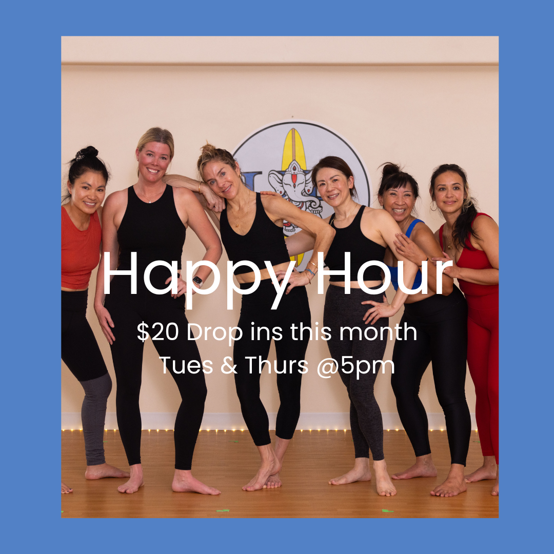 Happy Hour 5pm Tues & Thurs