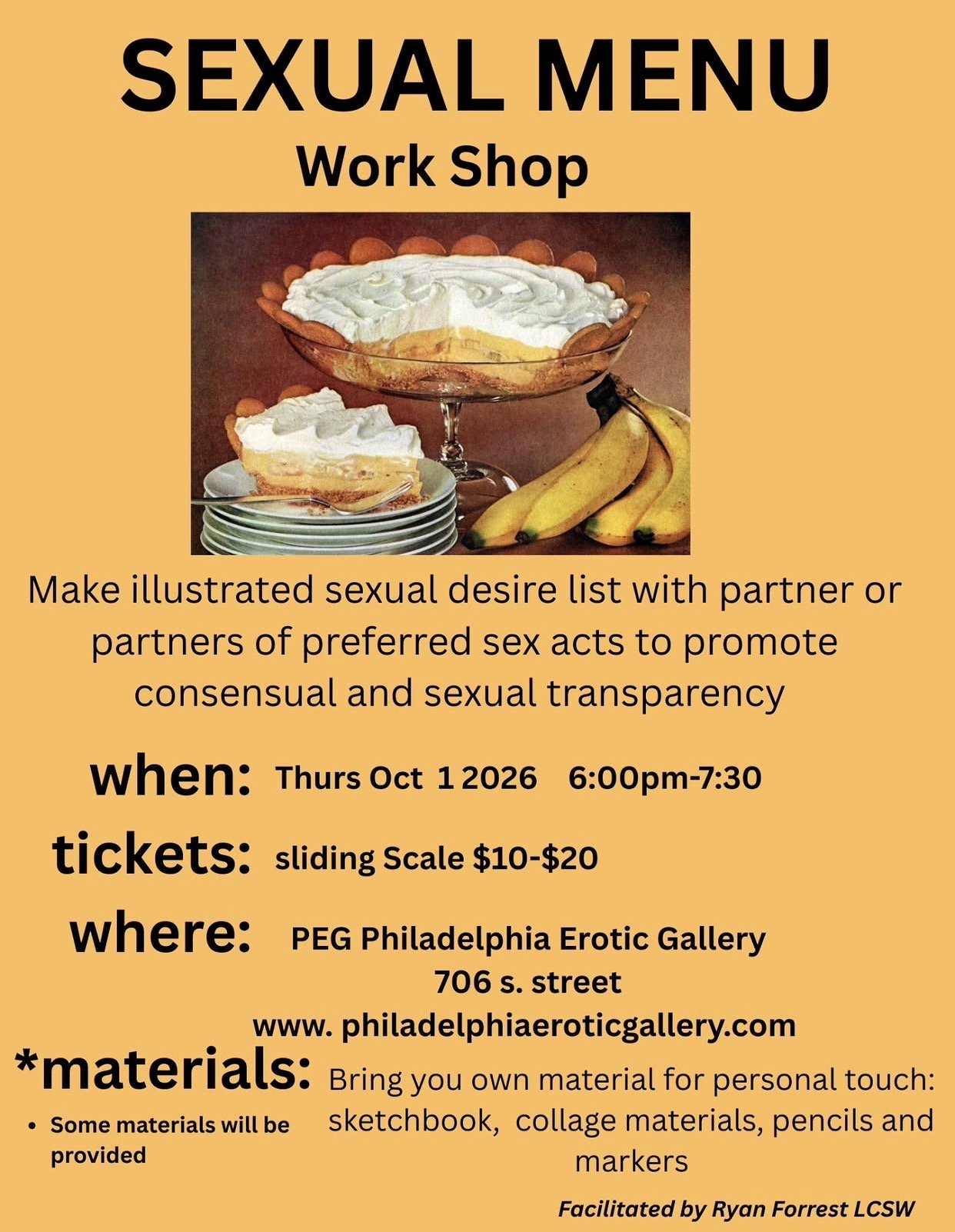 Sexual Menu Workshop