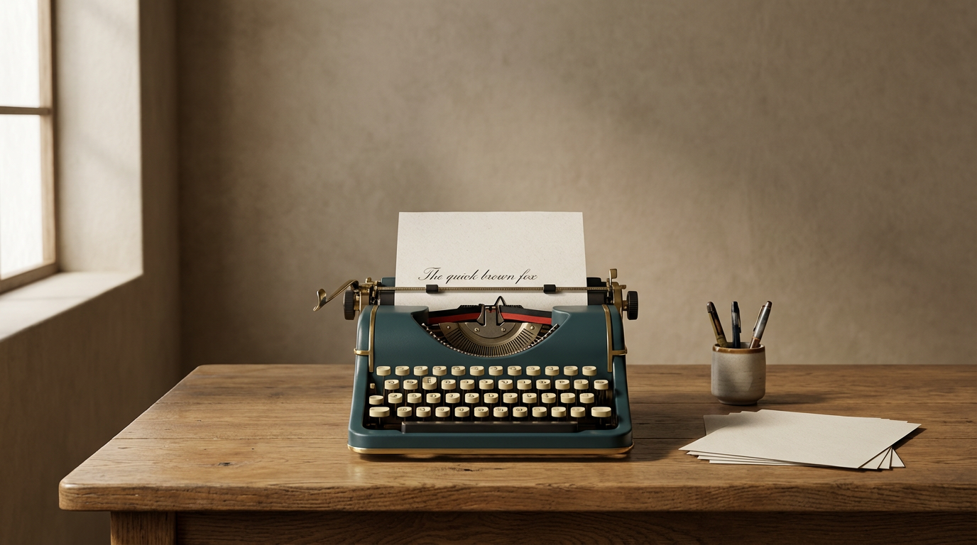 Vintage Typewriter