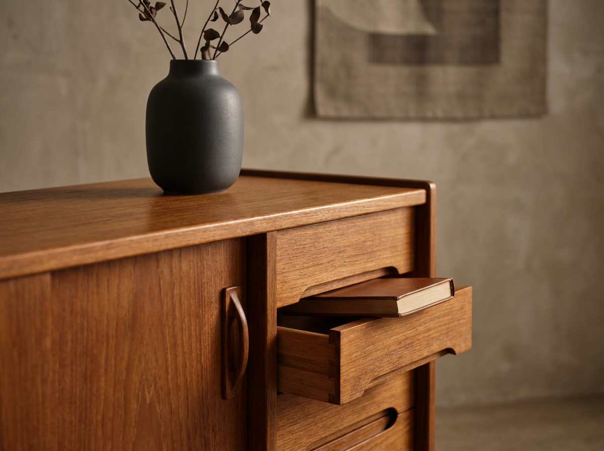 Teak Credenza