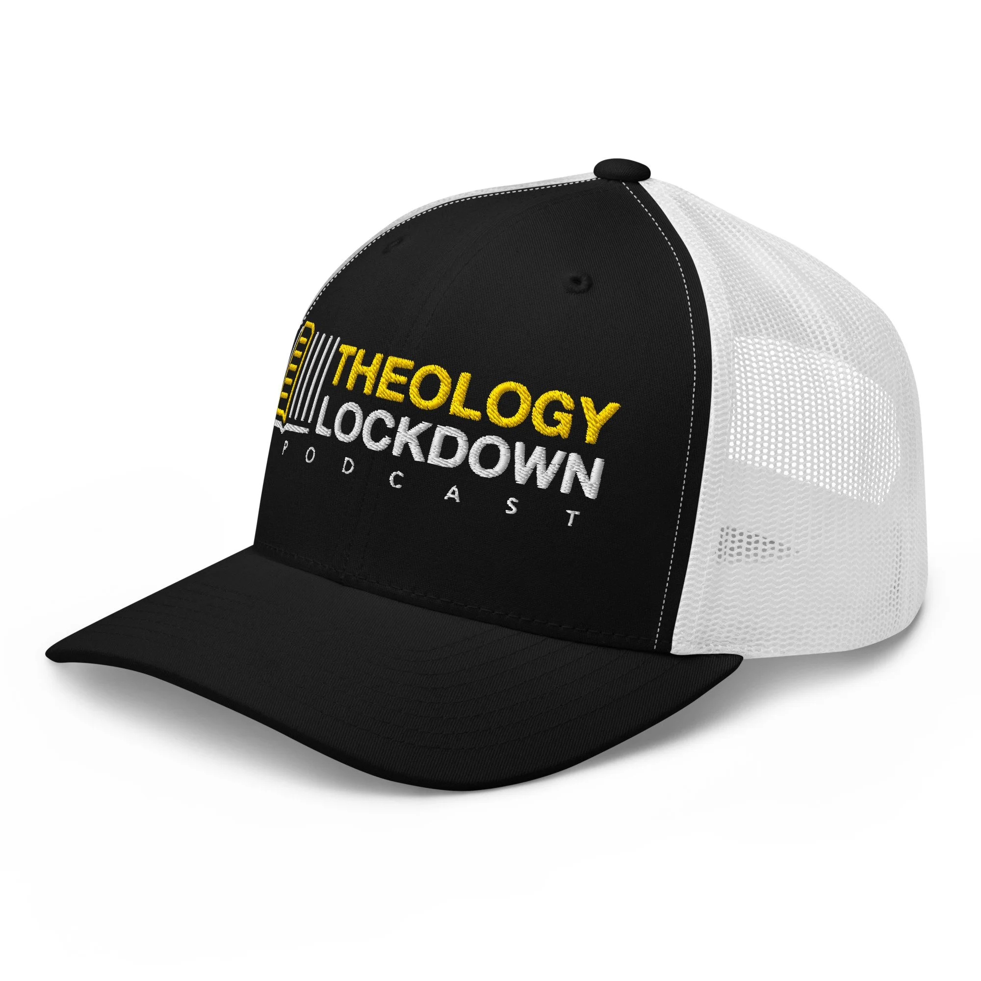 Midnight/White Lockdown Trucker Cap