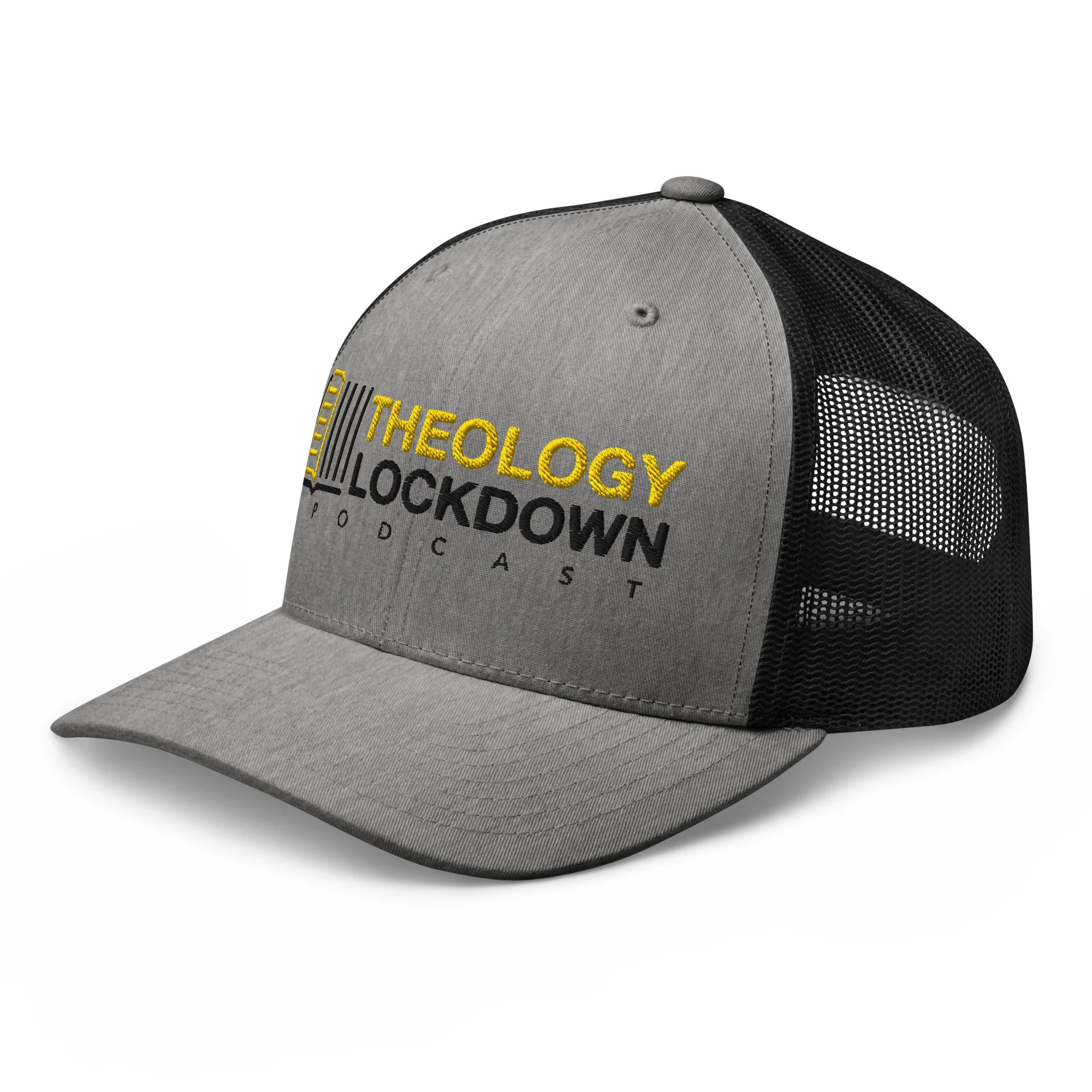 Heather Grey/Midnight Lockdown (Trucker Cap)