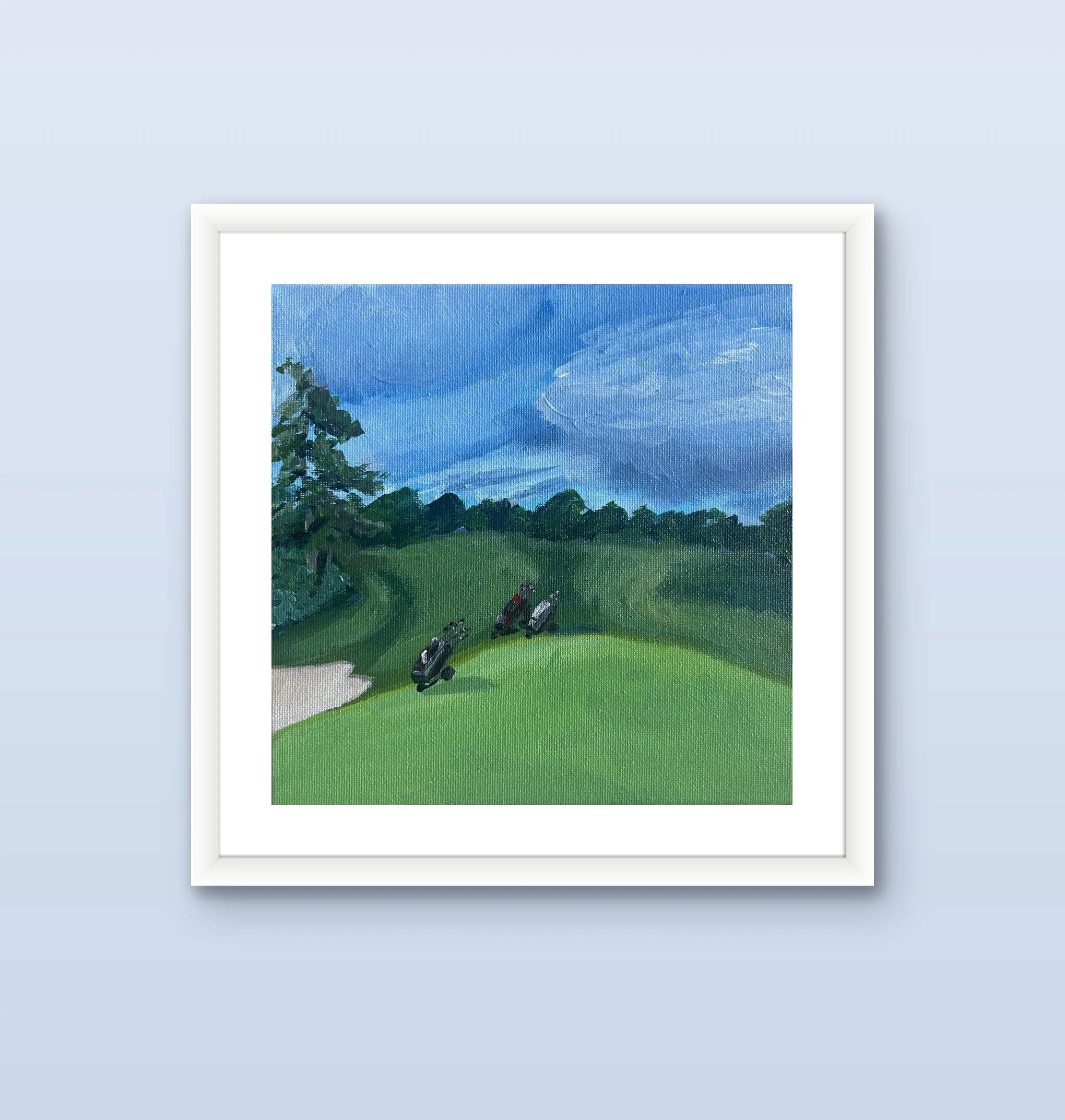 The Ninth Hole - Fine Art Print