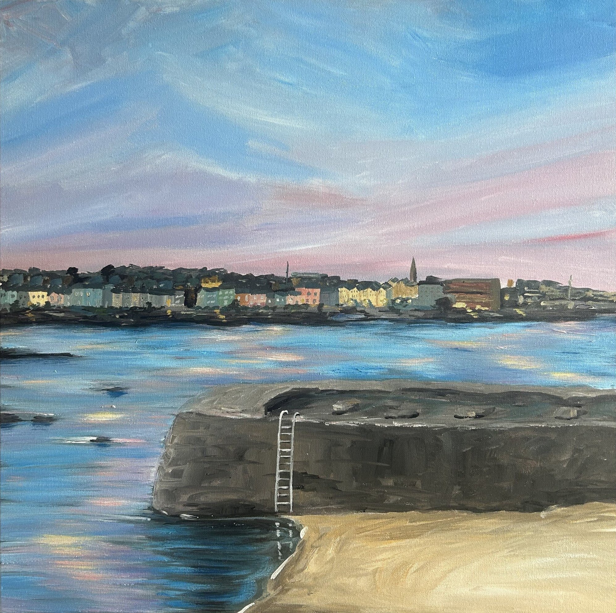 Sandy Cove at Sunset