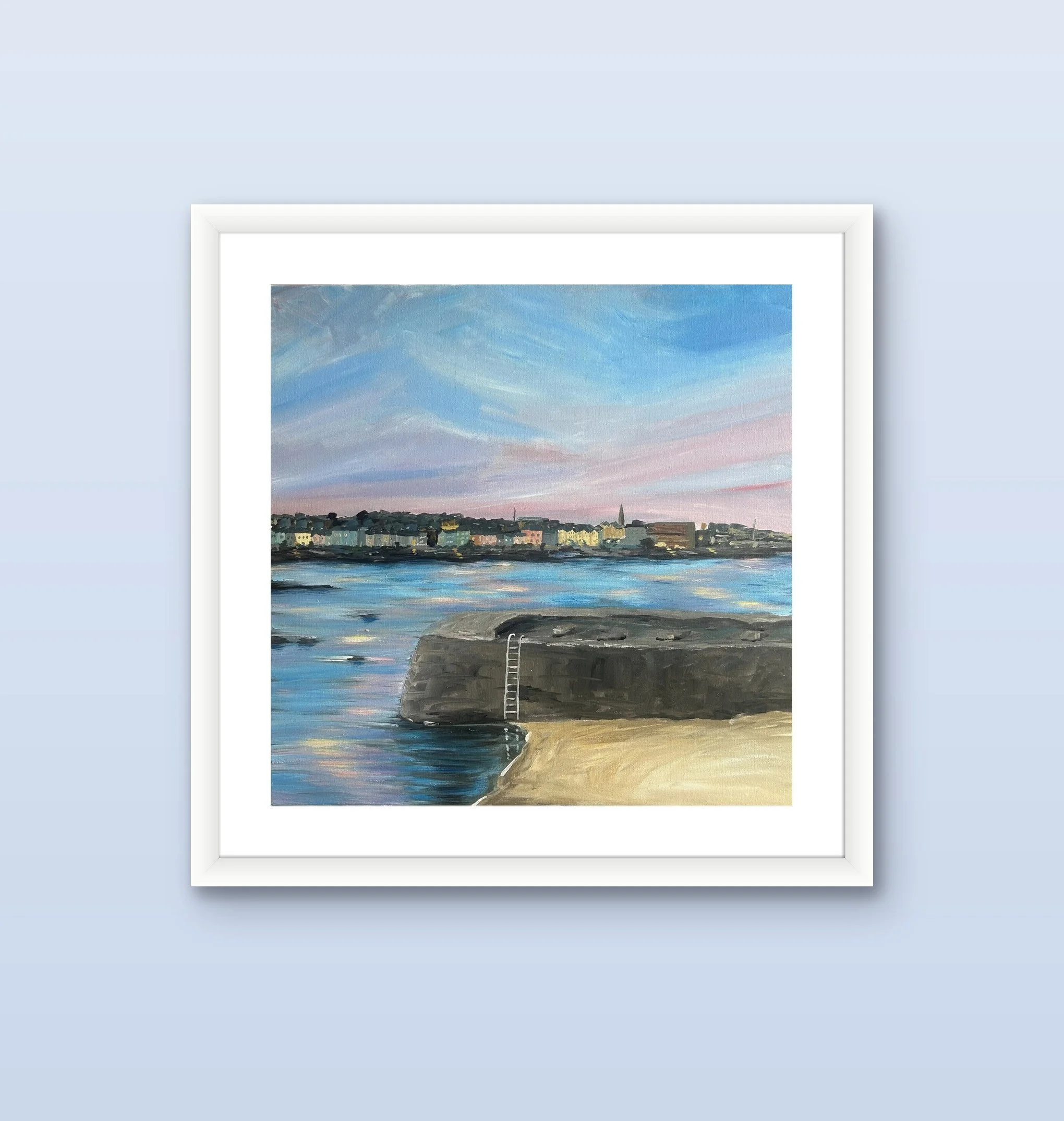 Sandy Cove at Sunset - Fine Art Print