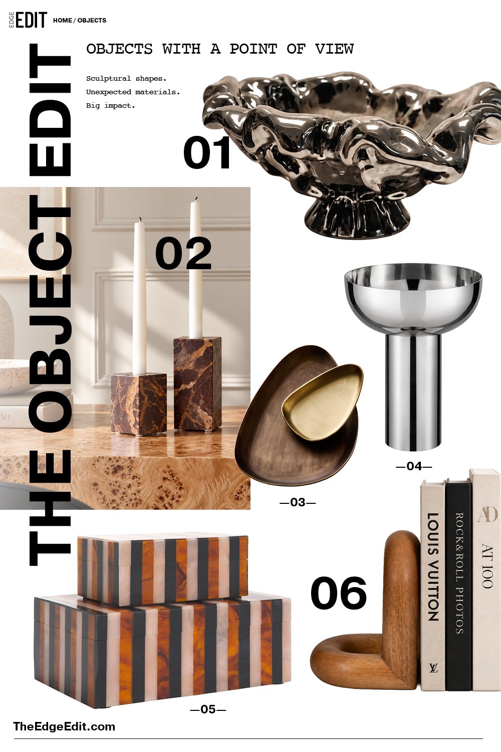6 OBJECTS WITH A POINT OF VIEW