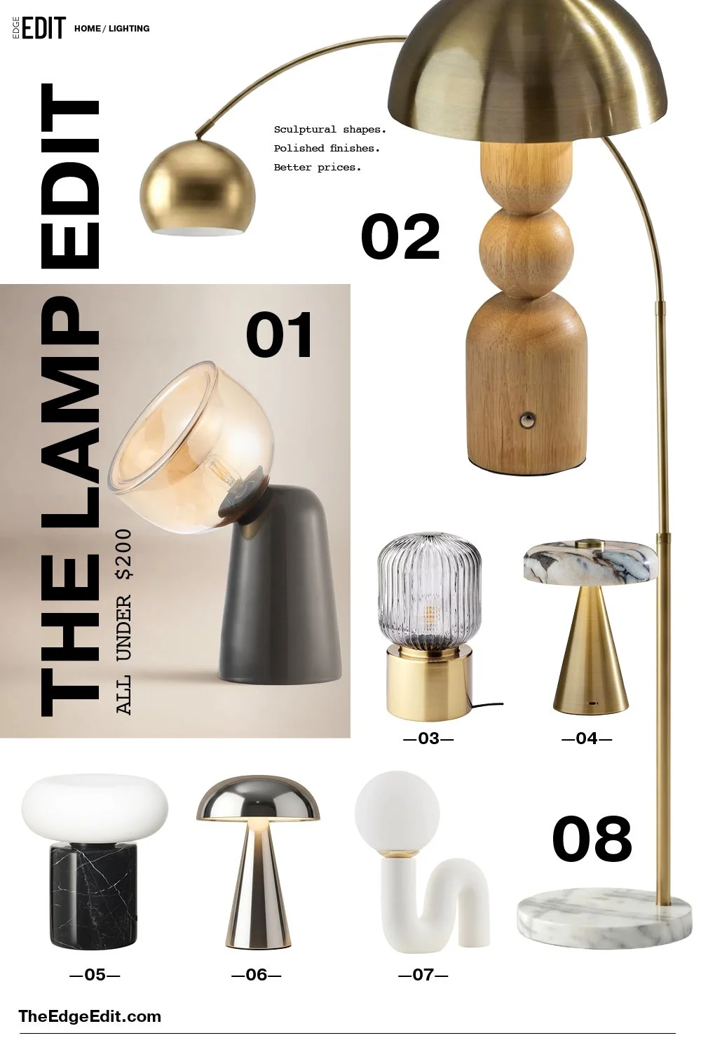8 TABLE LAMPS THAT LOOK MORE EXPENSIVE THAN THEY ARE