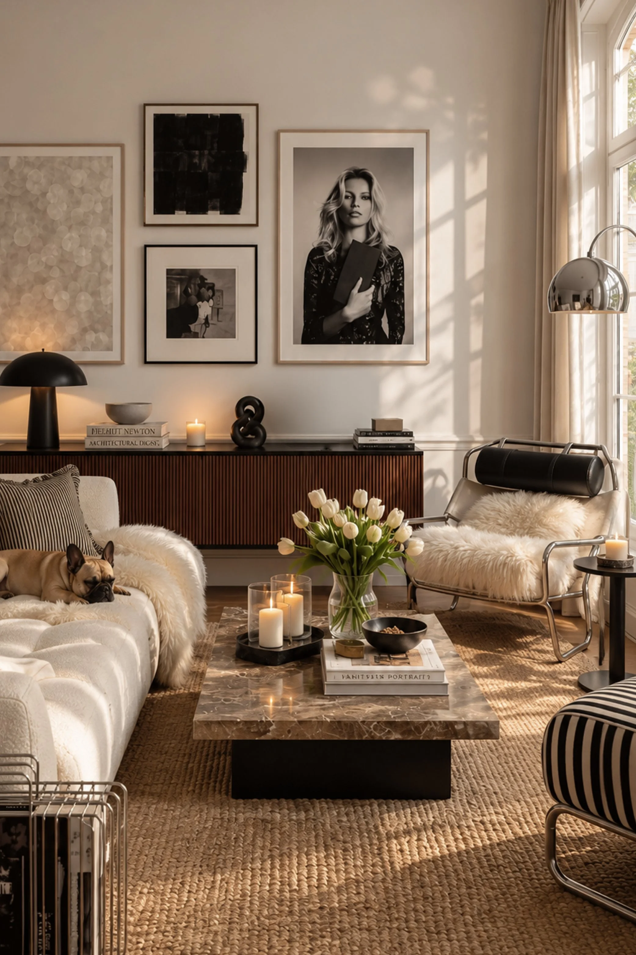 THE COOL &amp; COLLECTED LIVING ROOM