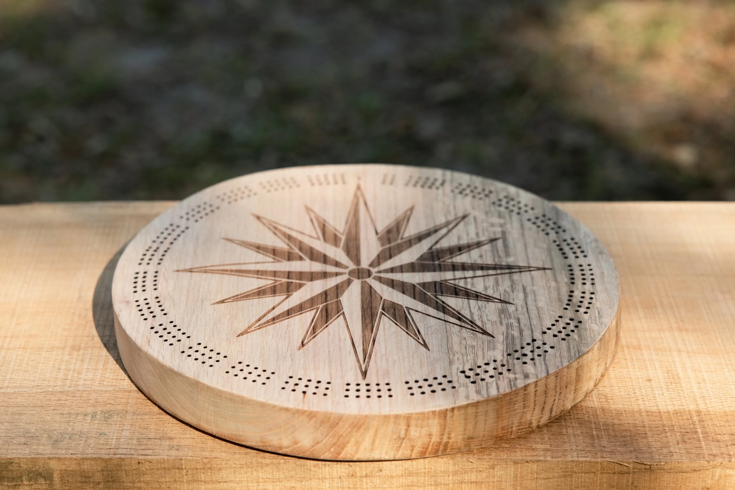 Traverse Inspired Cribbage Board