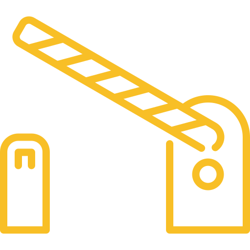Automated barrier gate icon