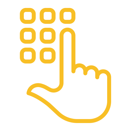 keypad access control icon