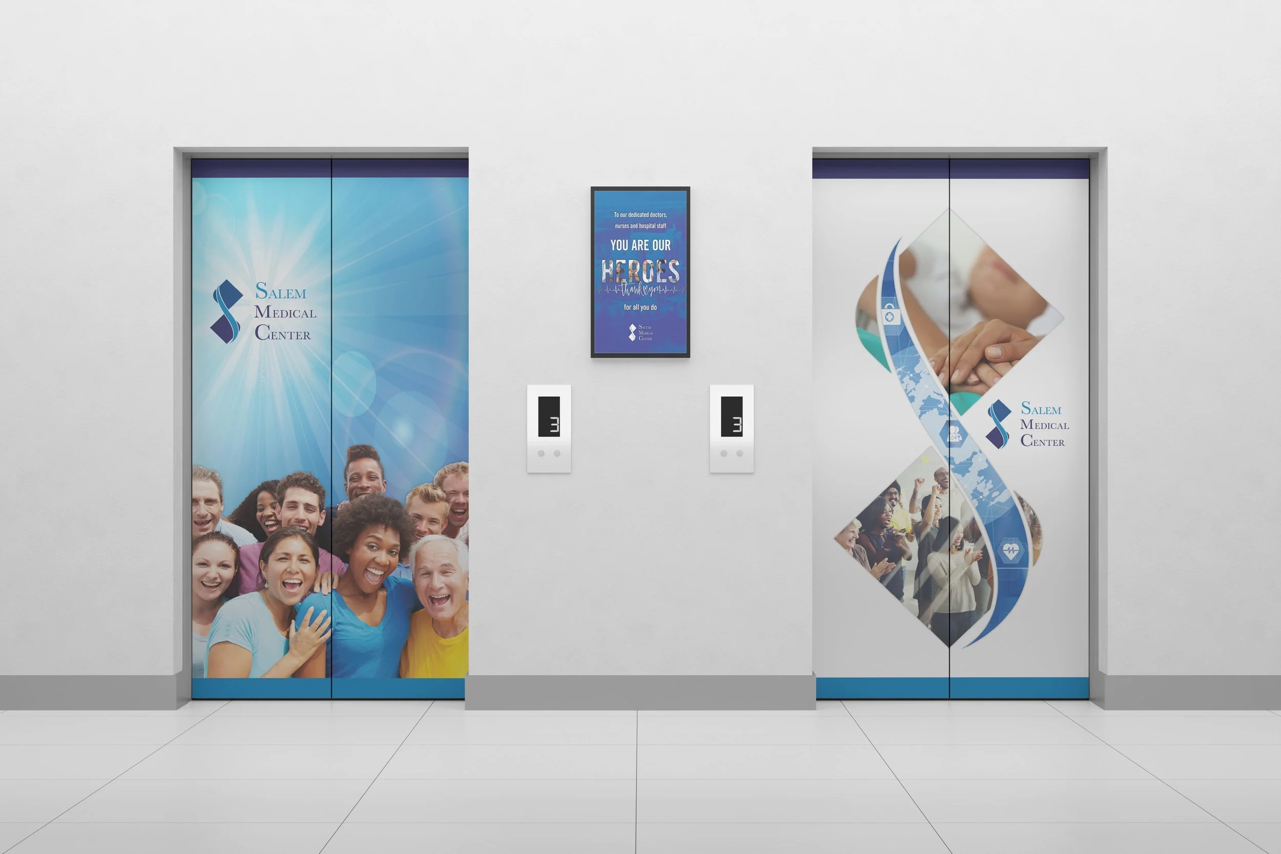 Salem Medical Center #Brand Implementation, Campaigns & Communications