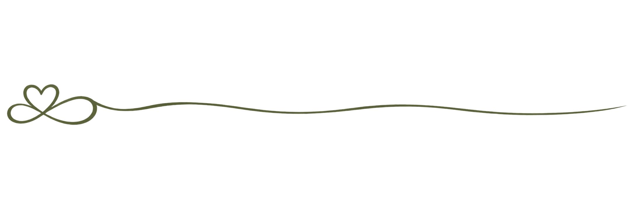 Hand-drawn line with two linked hearts
