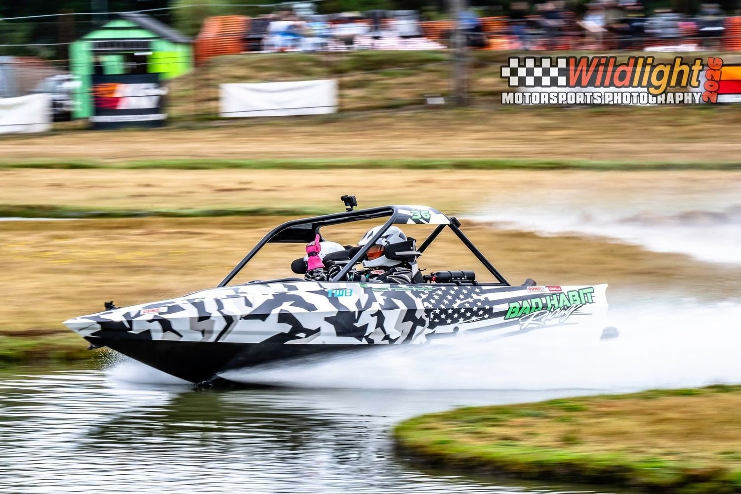 Bad Habit Racing 36 jet sprint boat racing