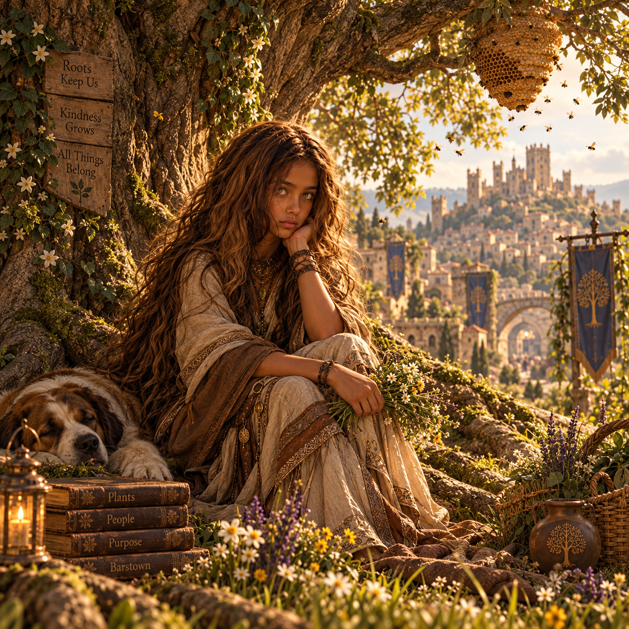 Barstown landscape and environment concept art for the screen adaptation.