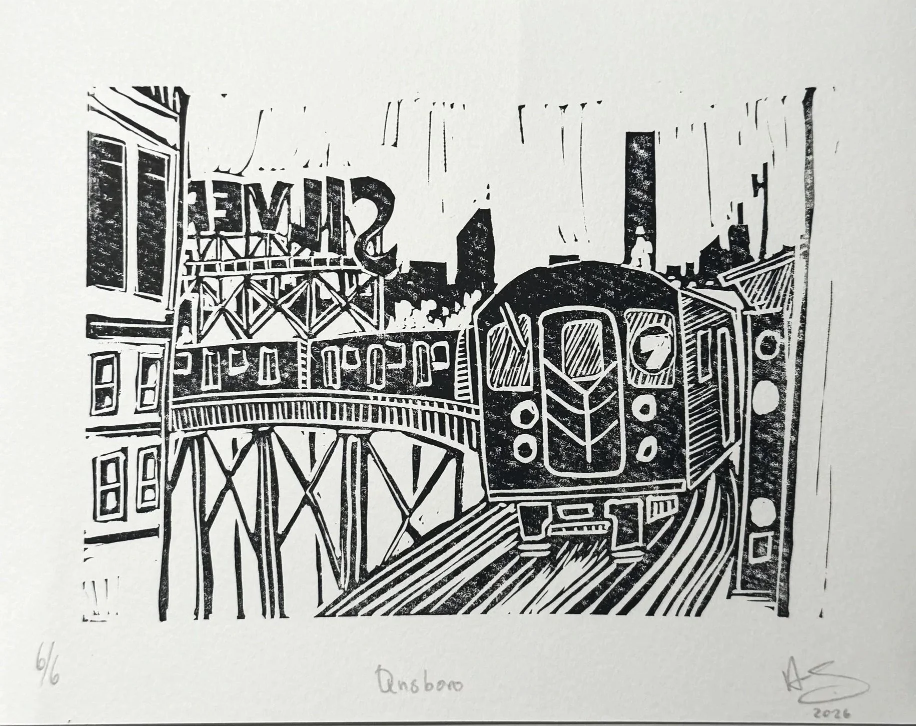 Qnsboro Print