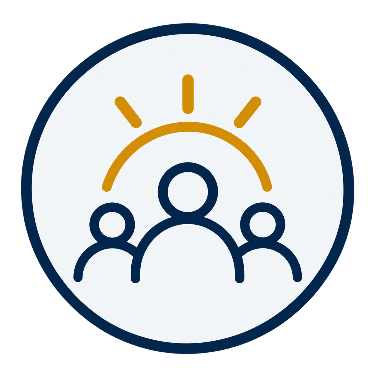 Human Capital Assessment icon — people with role clarity and growth.