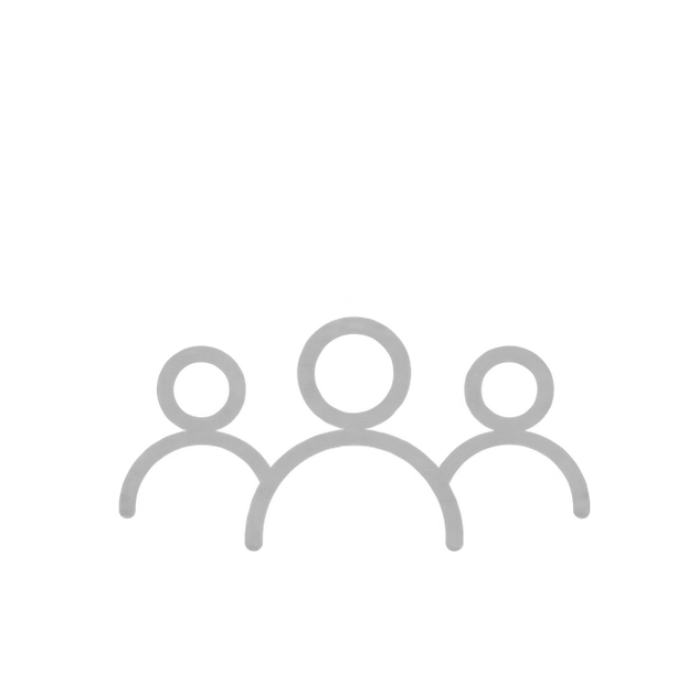 Icon of three people with a clock and star above them, representing leadership or teamwork in a meeting or training context.