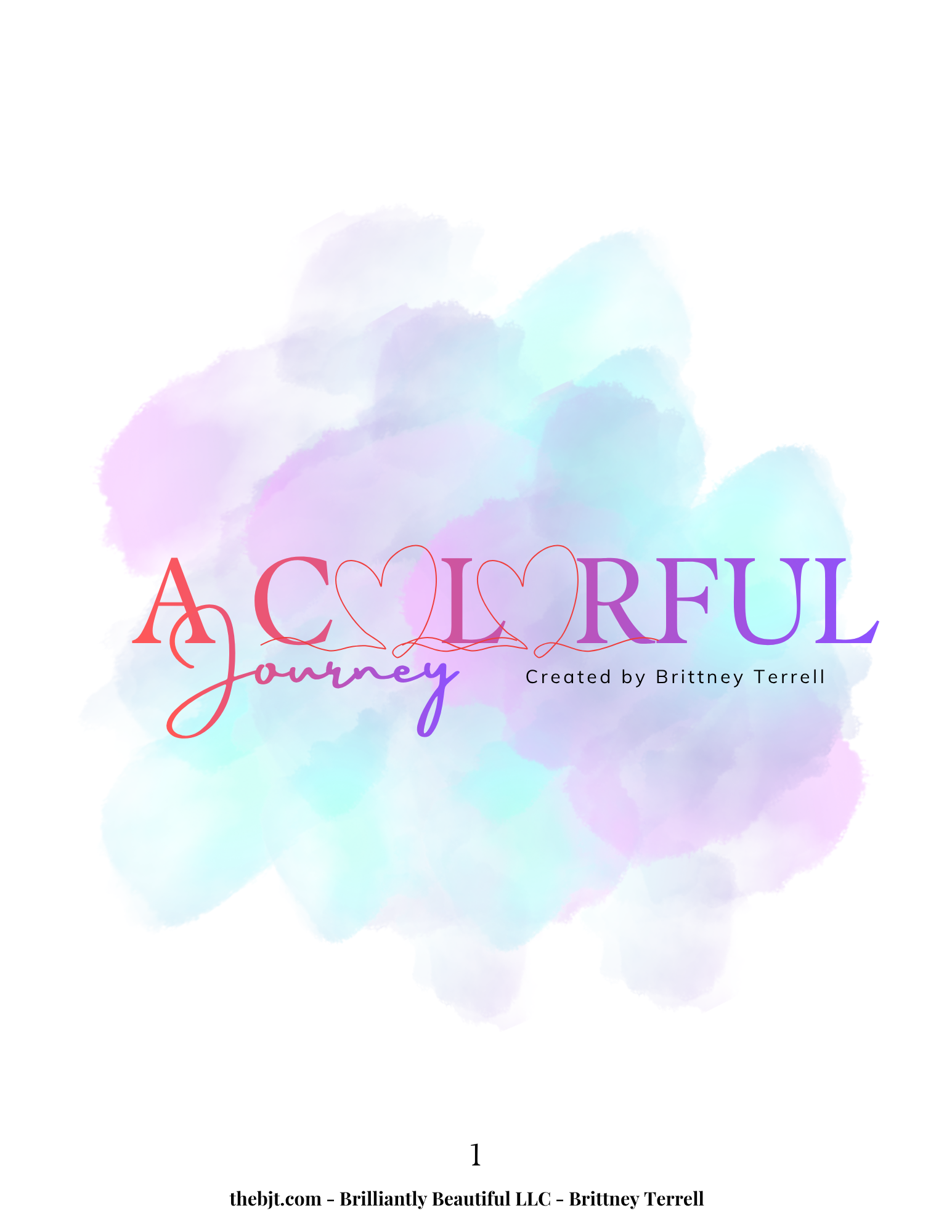 A Colorful Journey | 101 Page Printable
