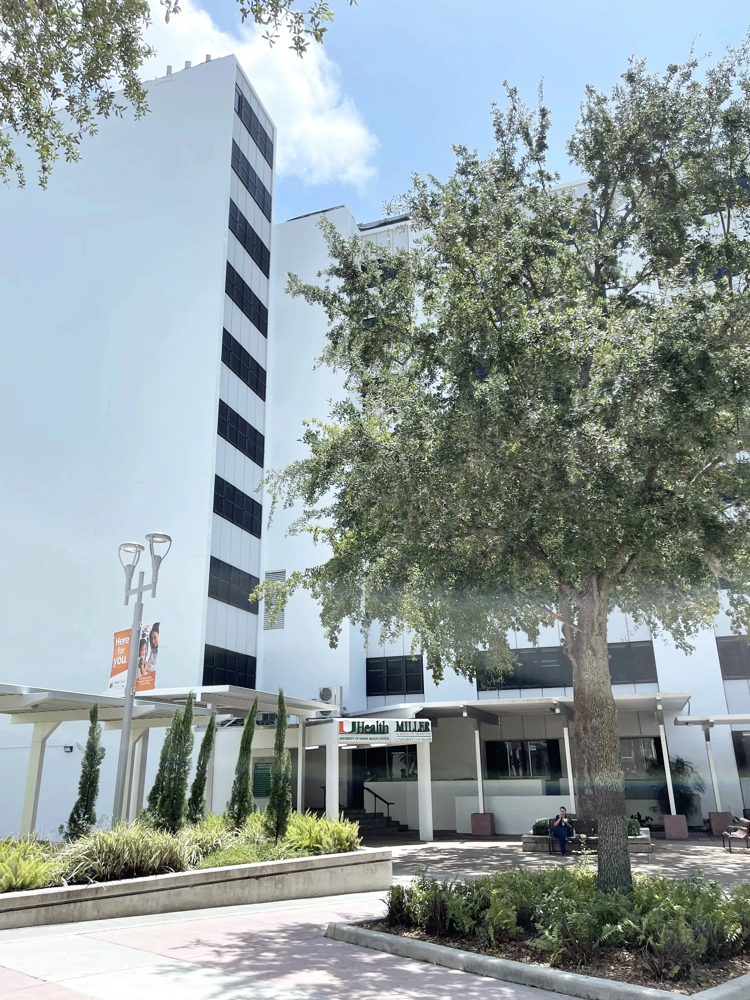 University of Miami Miller School of Medicine, where Dr. Edward Hadeler earned his medical degree.