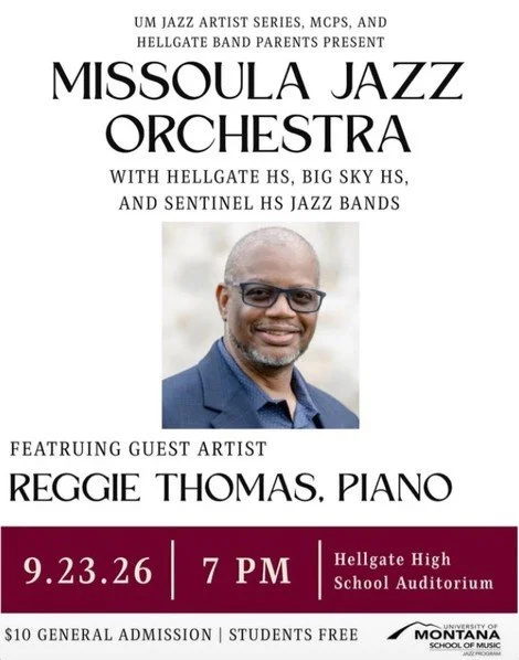 Reggie Thomas with Missoula Jazz Orchestra