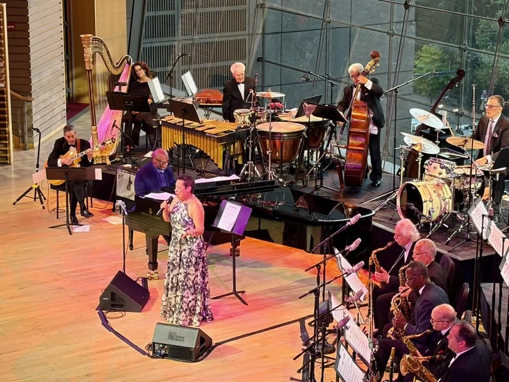 Performance celebrating Harold Jones, recipient of the MELO Enduring Legacy Award at the Appel Room, Jazz at Lincoln Center. He’s truly one in a million! We were performing Ella Fitzgerald’s “Rough Ridin’ which was well received, a riveting arrangeme