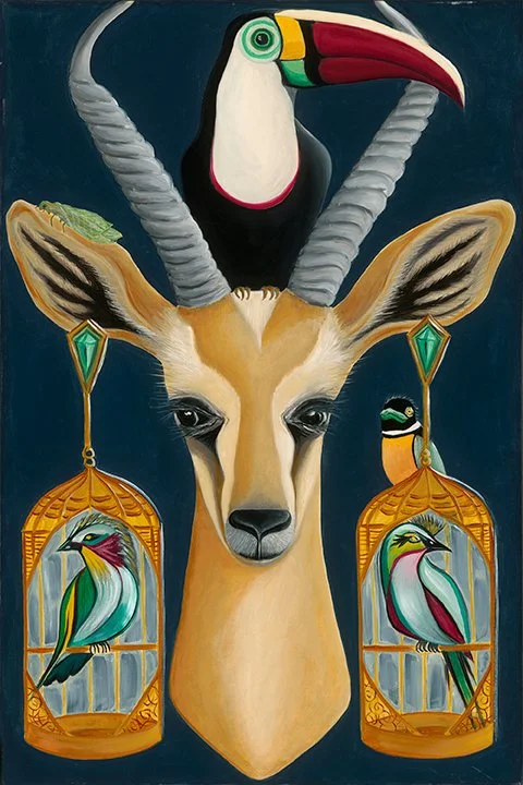 40 x 40 in.
oil on canvas
Available