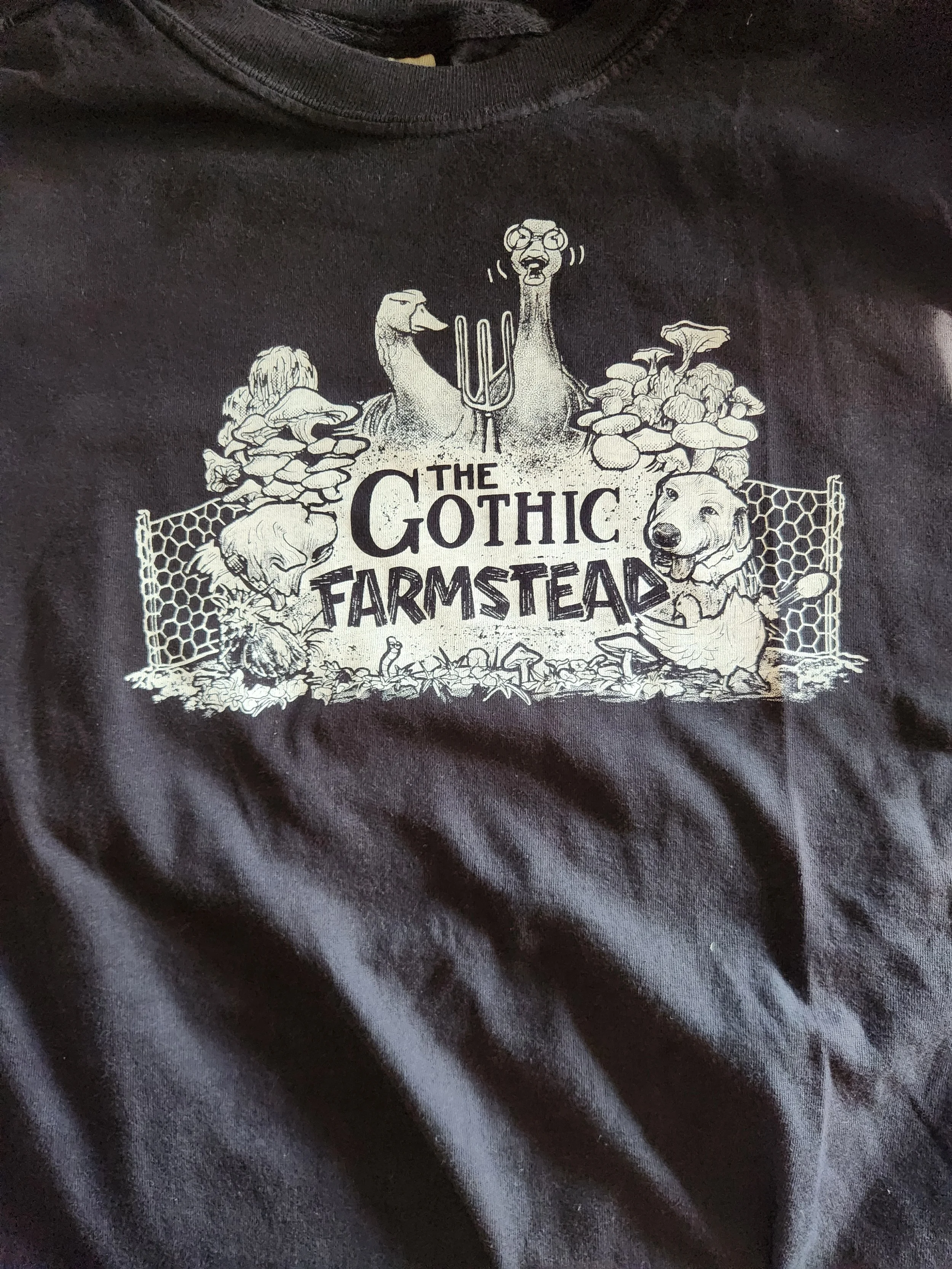 The Gothic Farmstead - Animal Logo - Black