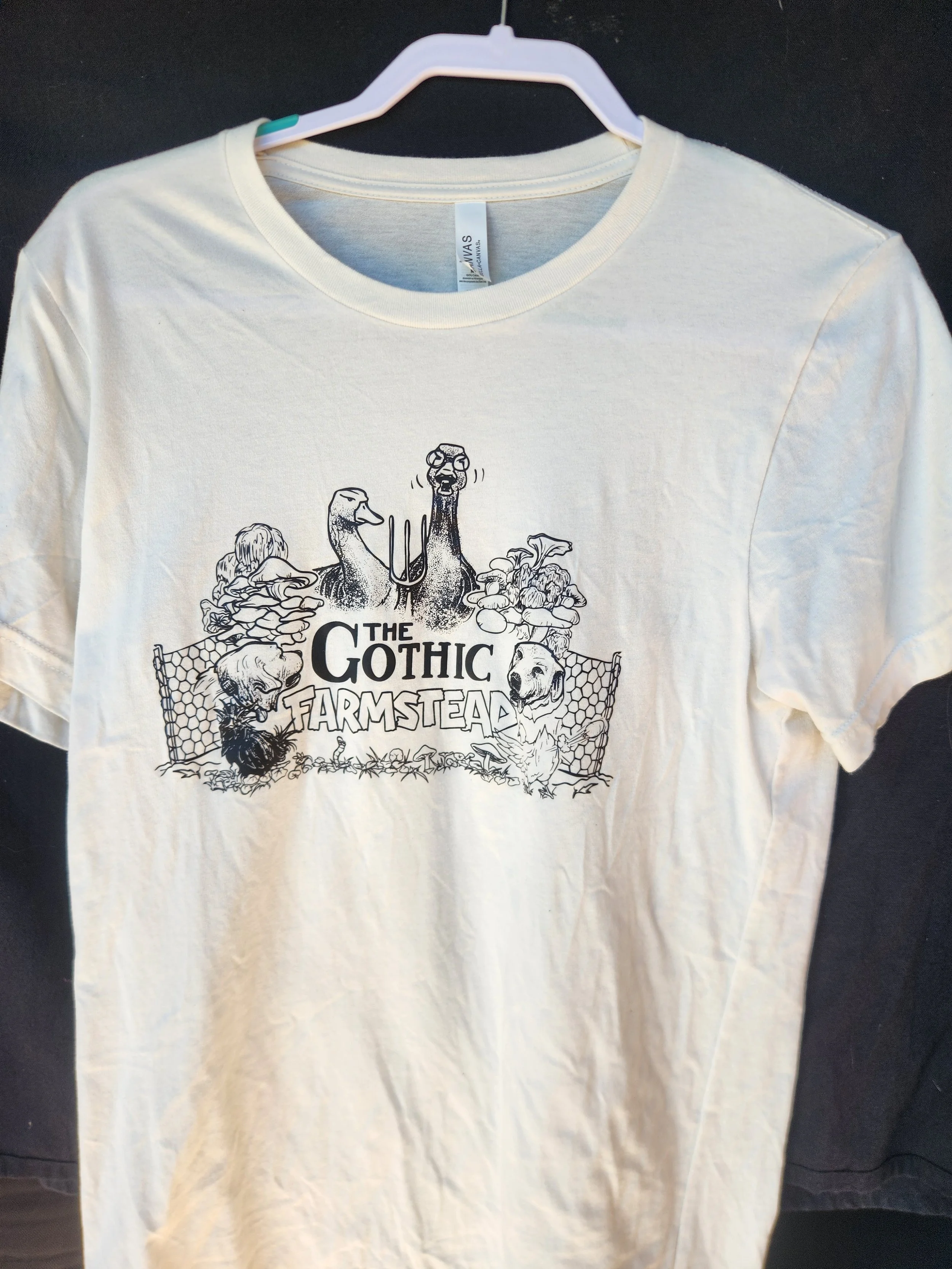 The Gothic Farmstead - Animal Logo - White