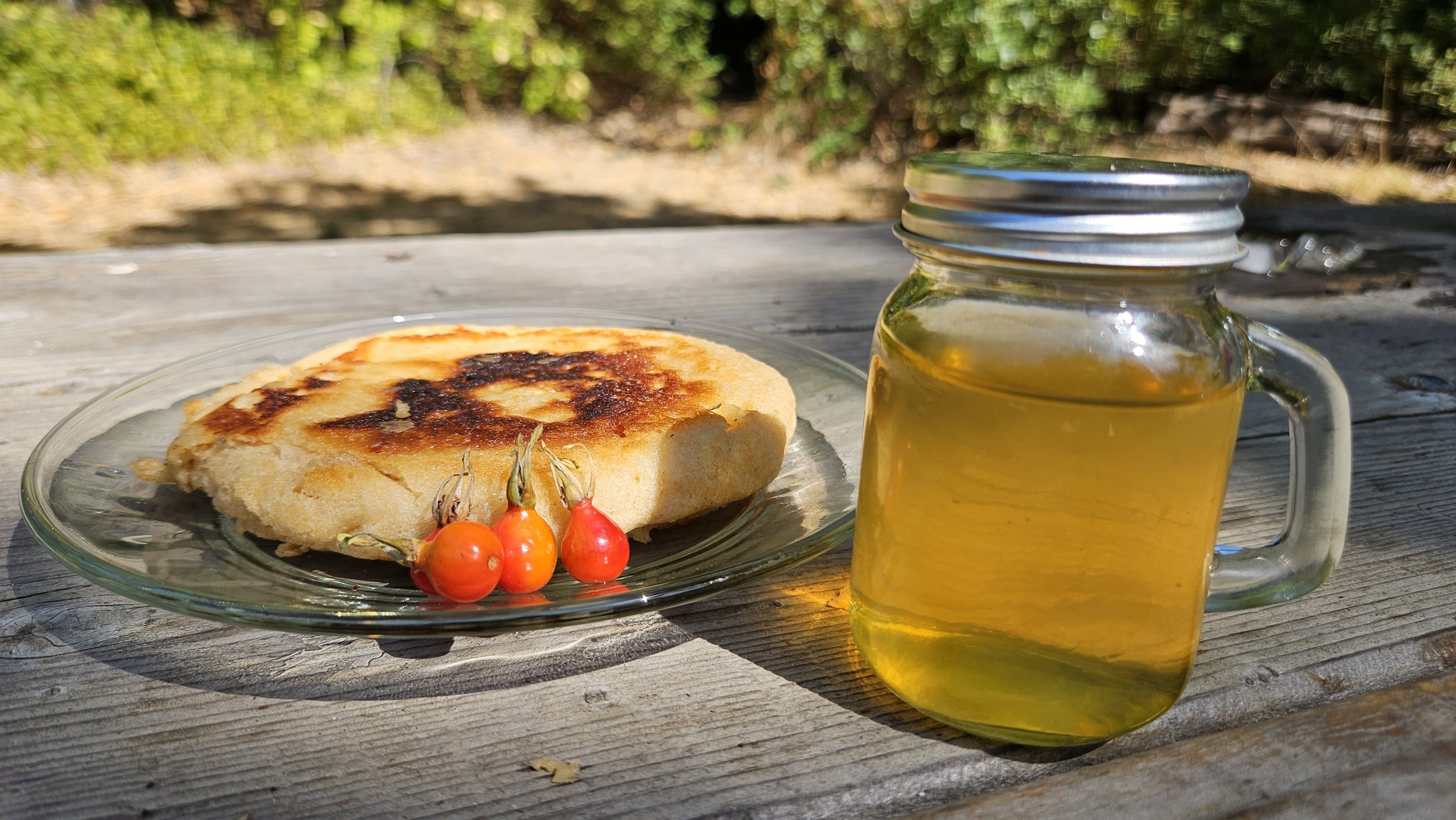 Acorn Pancakes & Rosehip Syrup Cooking Class