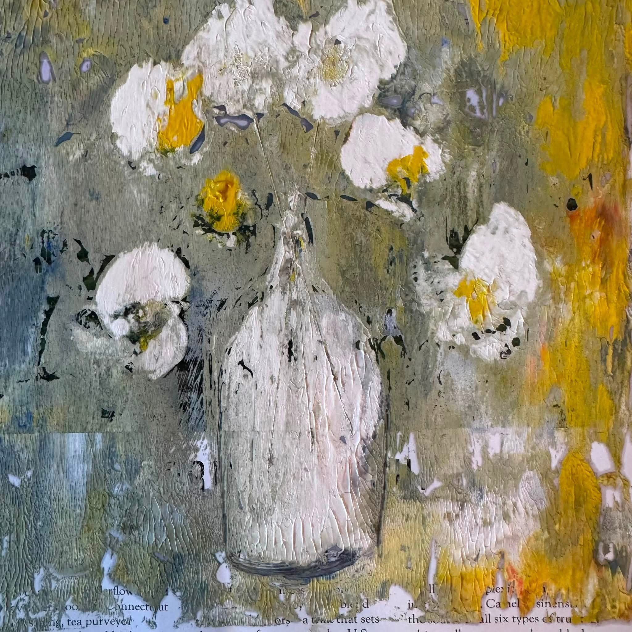 Tea · 8 x 8 · Oil on Paper