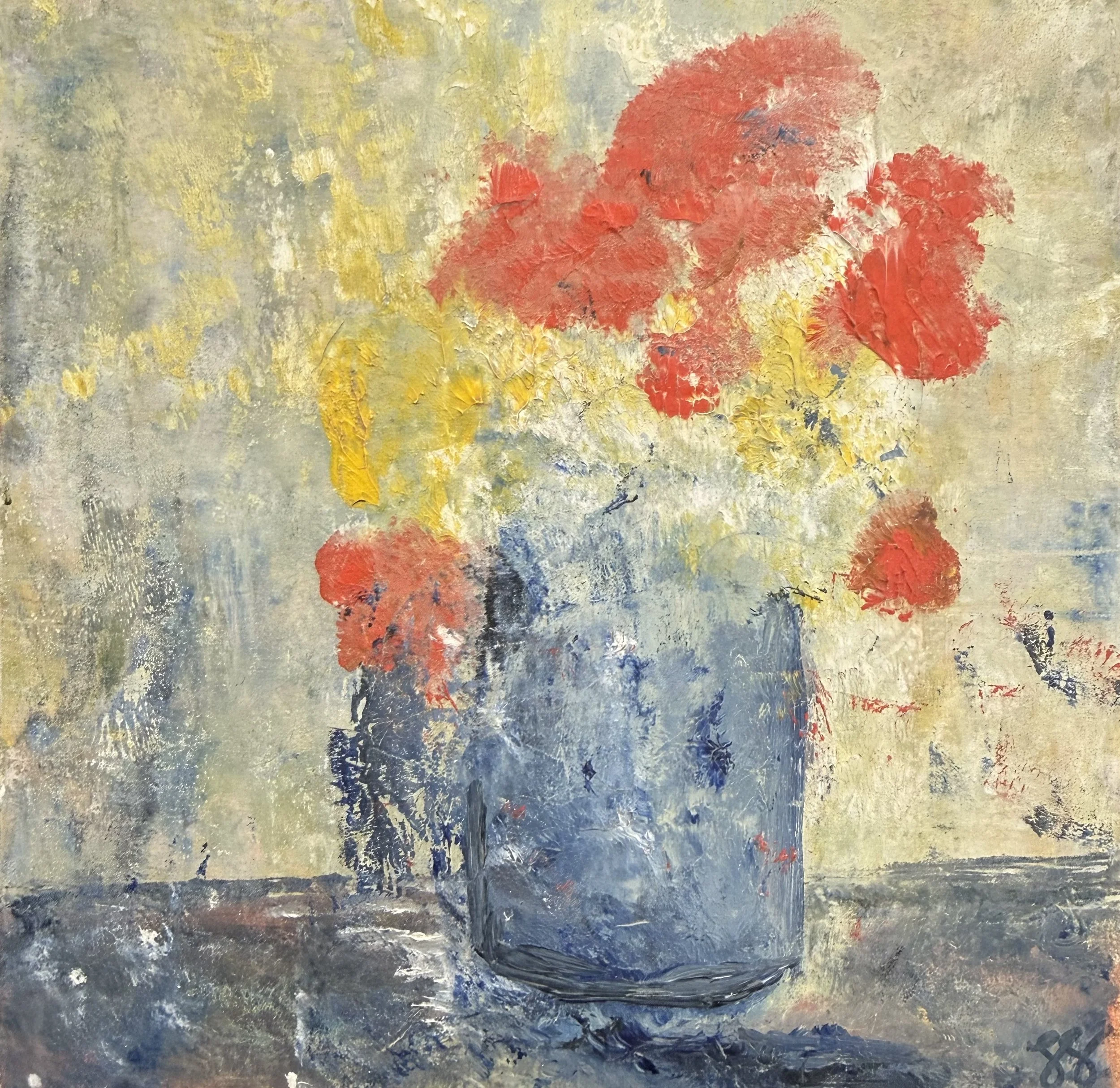 Workshop · 8 x 8  · Oil on Wood