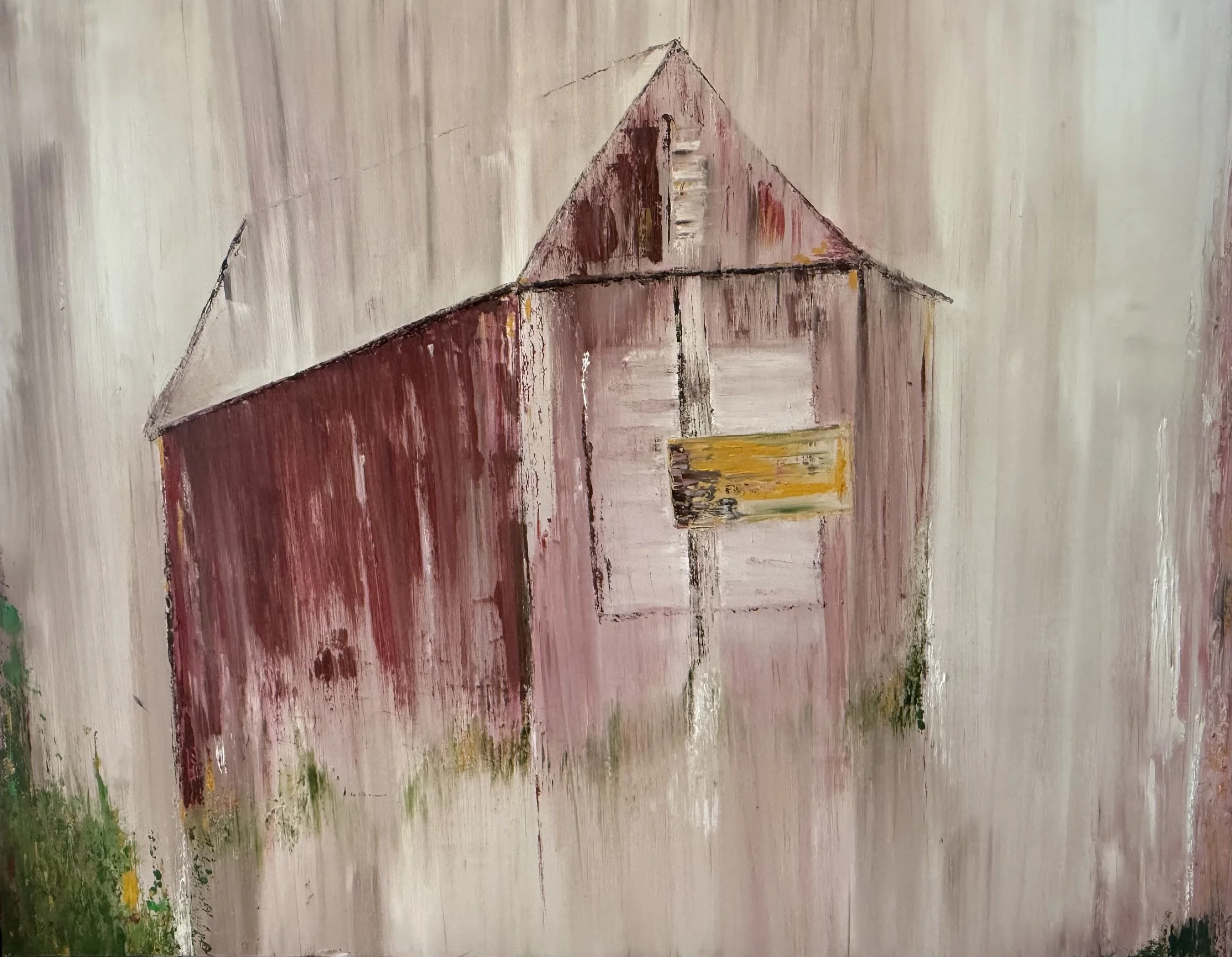 Elegie · 48 x 60 · Oil on Canvas, Private Collection