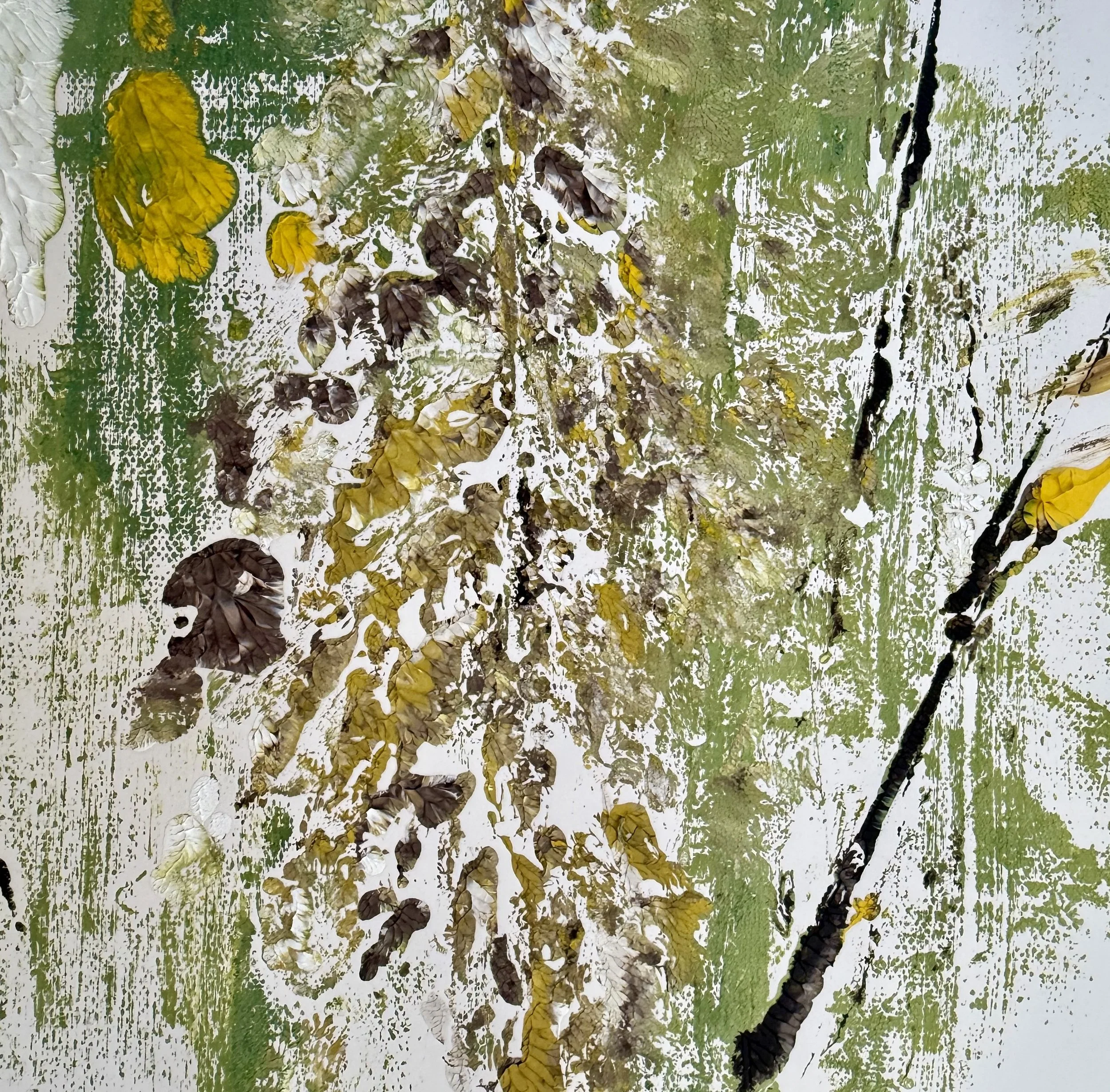 Welcome Fall · 8 x 8 · Oil on Paper