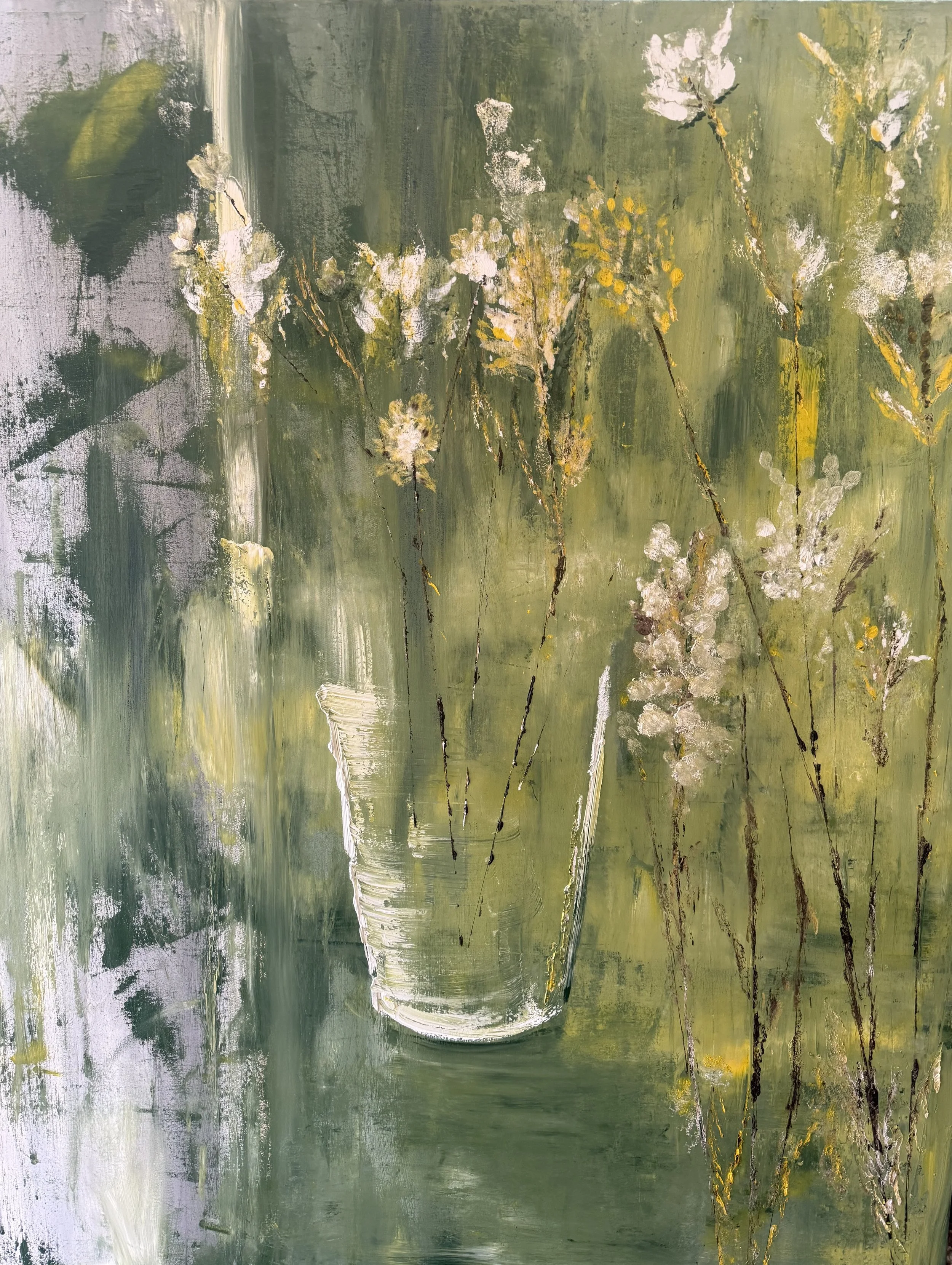 Flower Dream · 48 x 60 · Oil on Canvas 