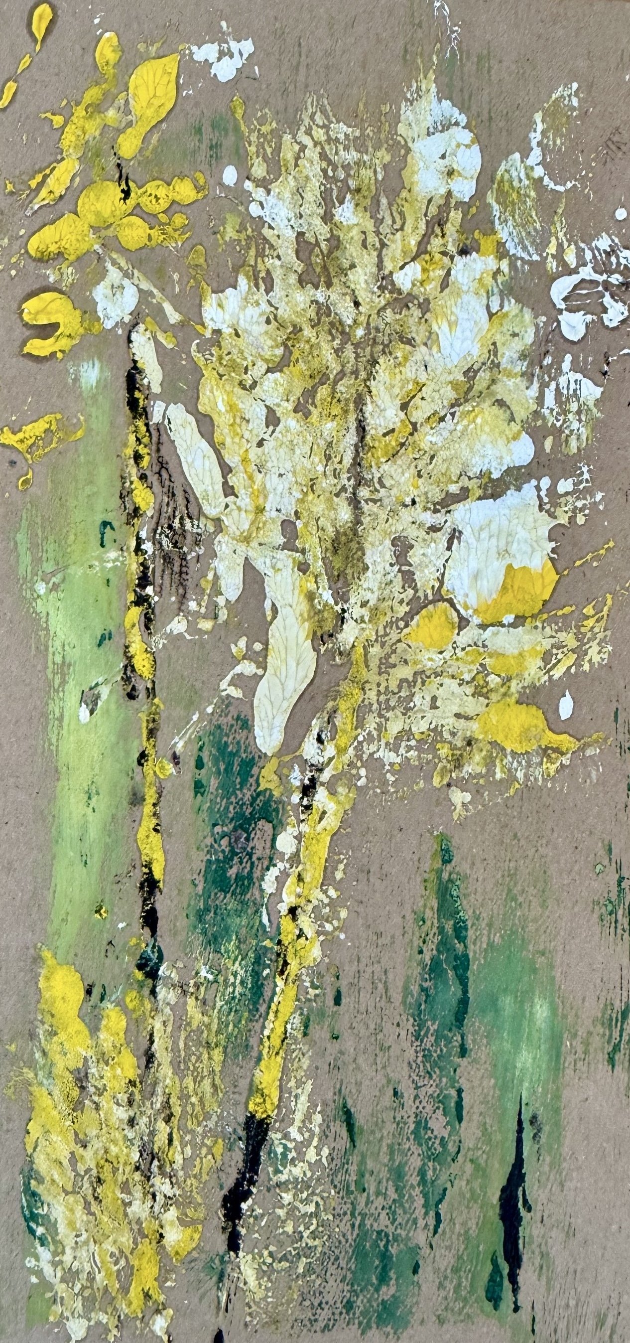 Wild Flowers · 7 x 12 · Oil on Paper