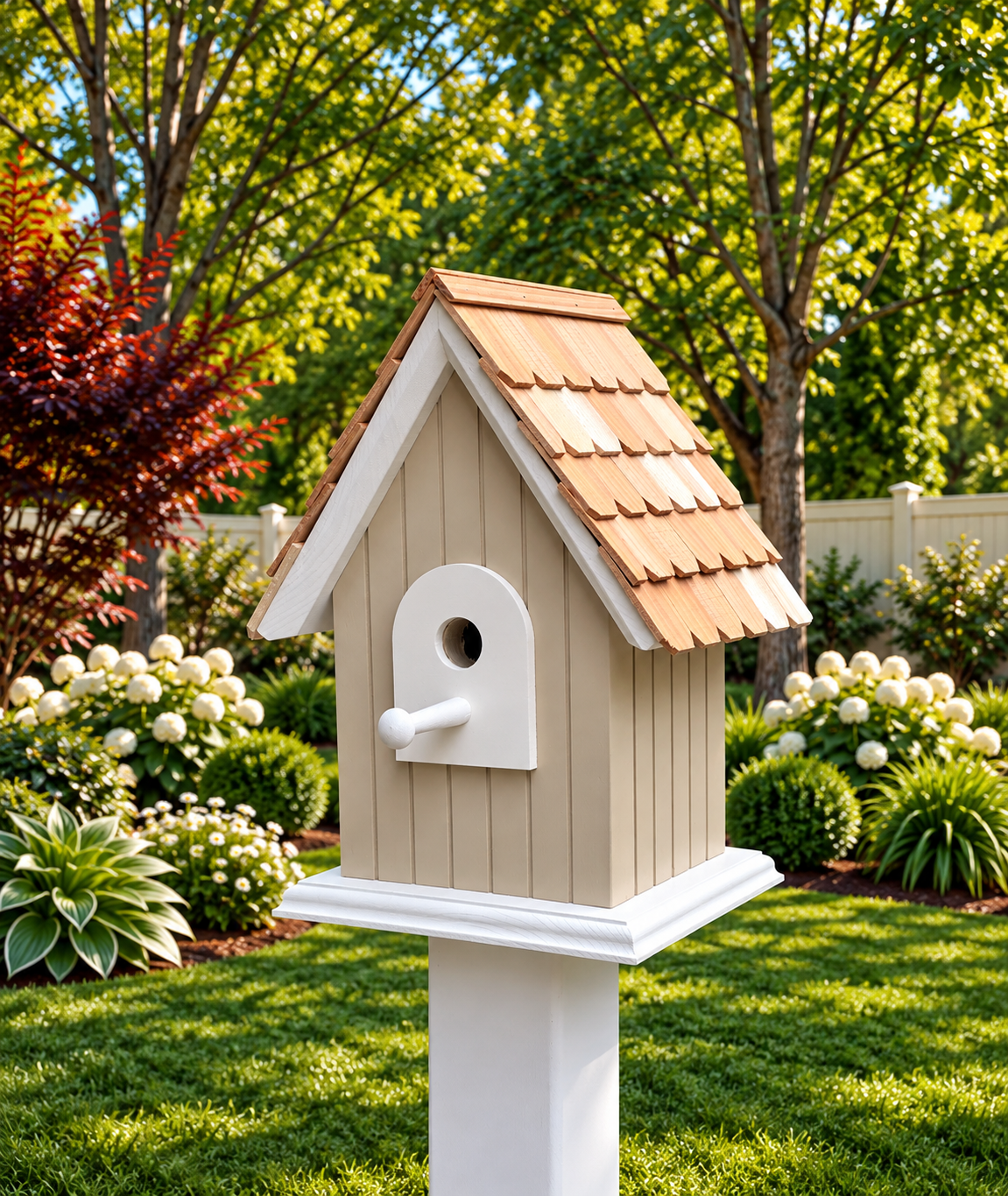 Single Compartment Birdhouse