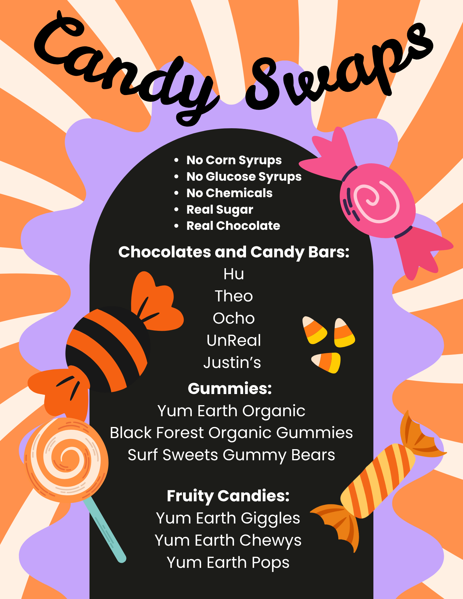 healthy candy swaps