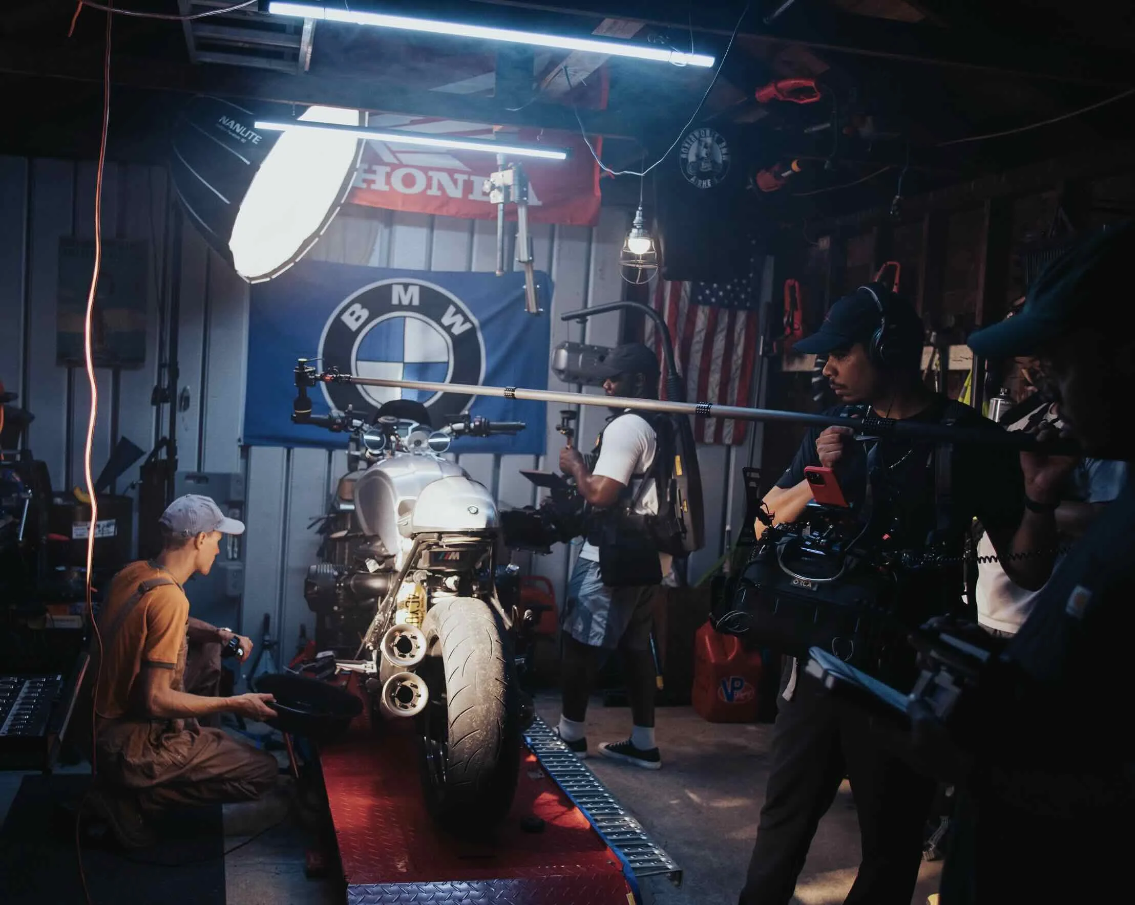 Philadelphia Sound Mixer Booming A Scene For Rolex Spec