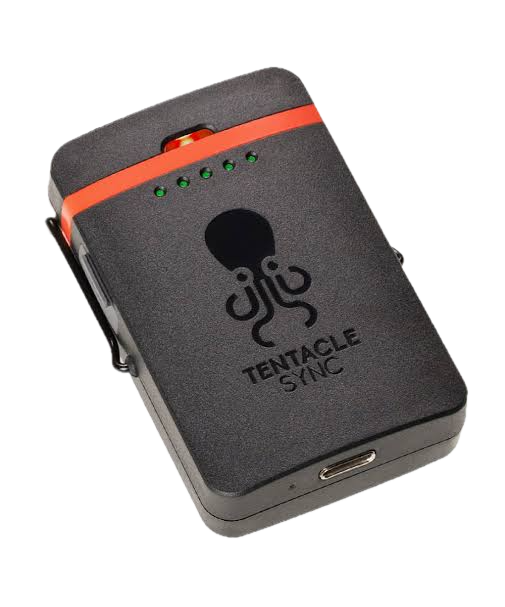Tentacle Sync Track E Wireless Recorder used by Philadelphia sound mixer Juan Ortiz