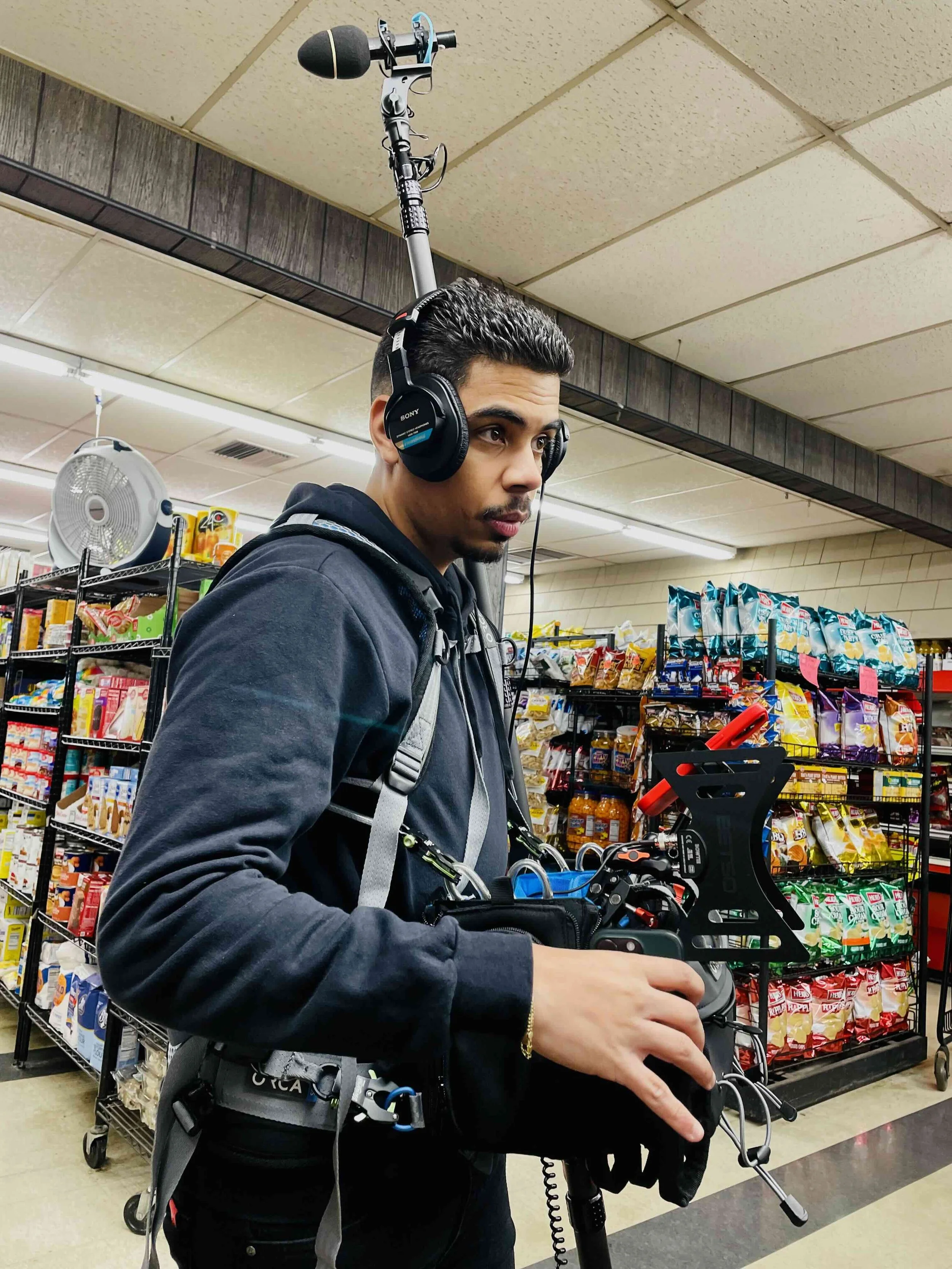 Philly Sound Mixer Juan Ortiz On Set.jpg