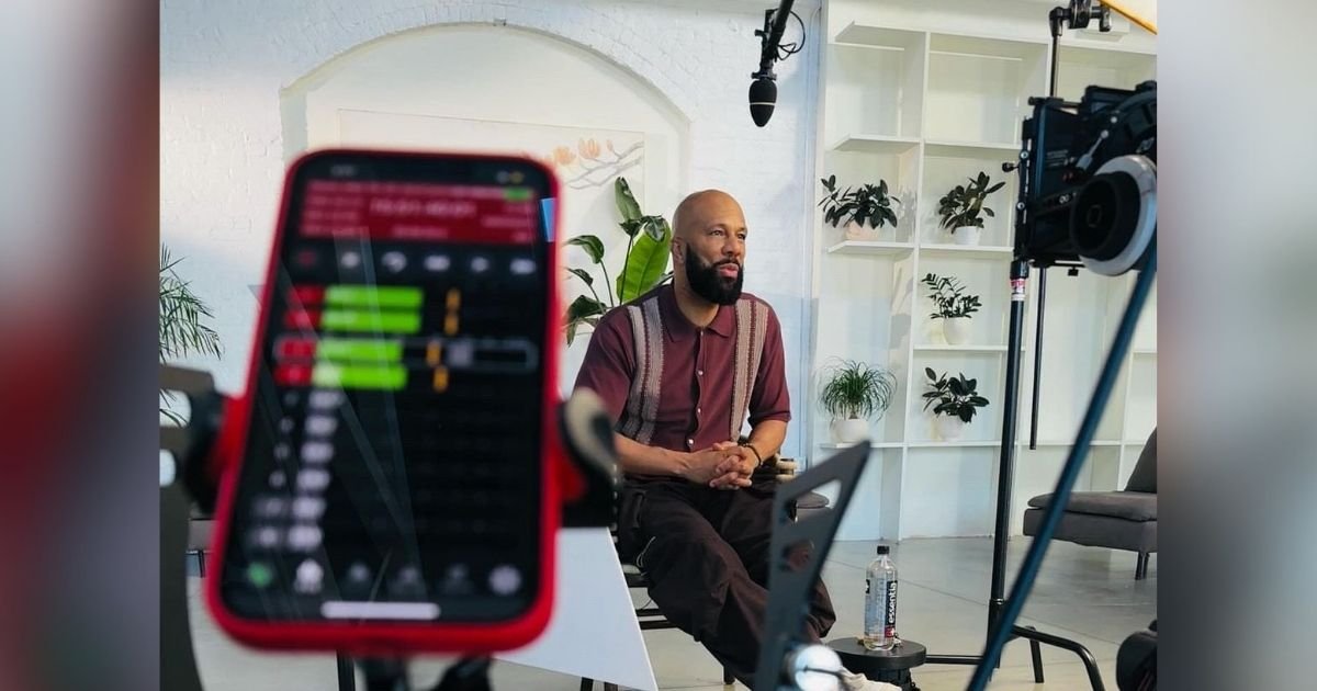Philadelphia Based Sound Mixer Juan Ortiz Running Audio In New York For Documentary Featuring Hip Hop Star Common