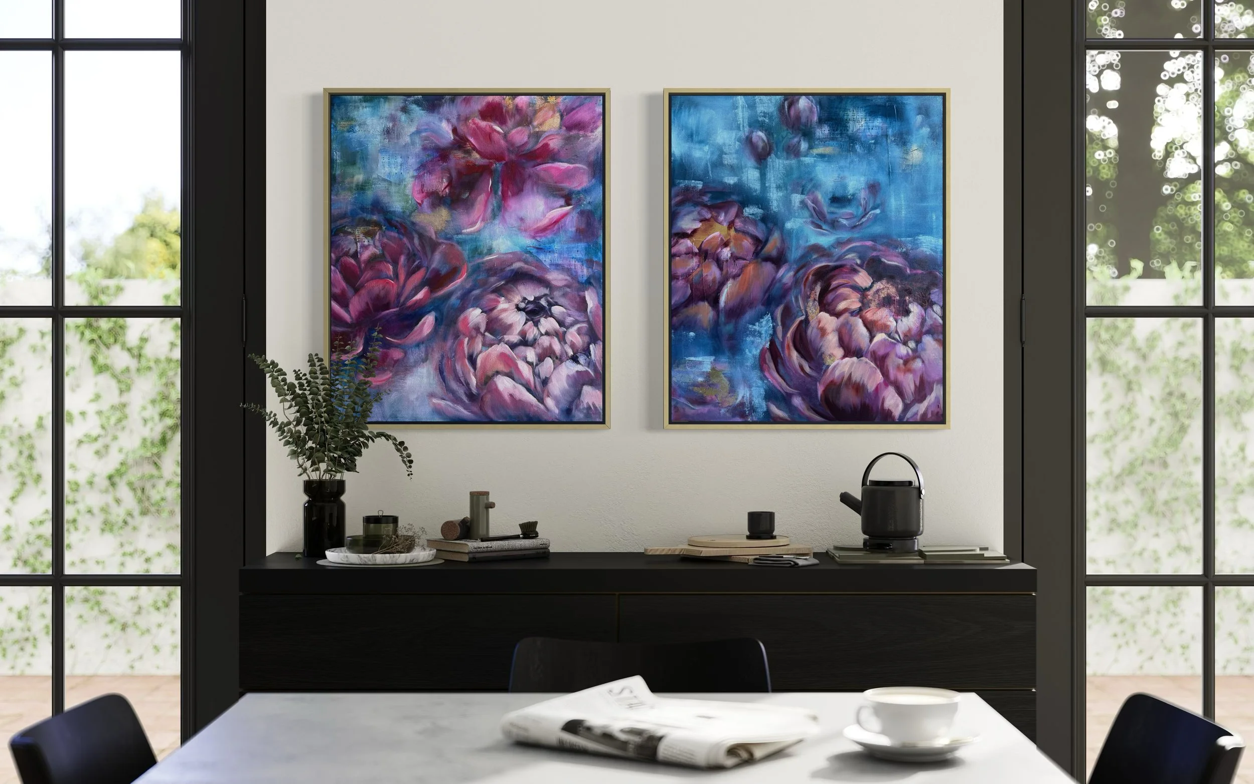 Redeemed — 20 x 24 in. Original Mixed Media Oil on Canvas, Framed