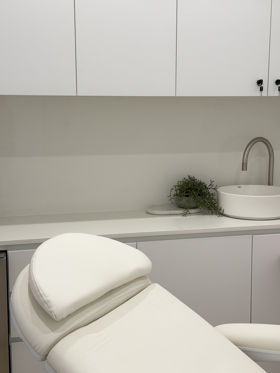 Treatment room at Studio Skin